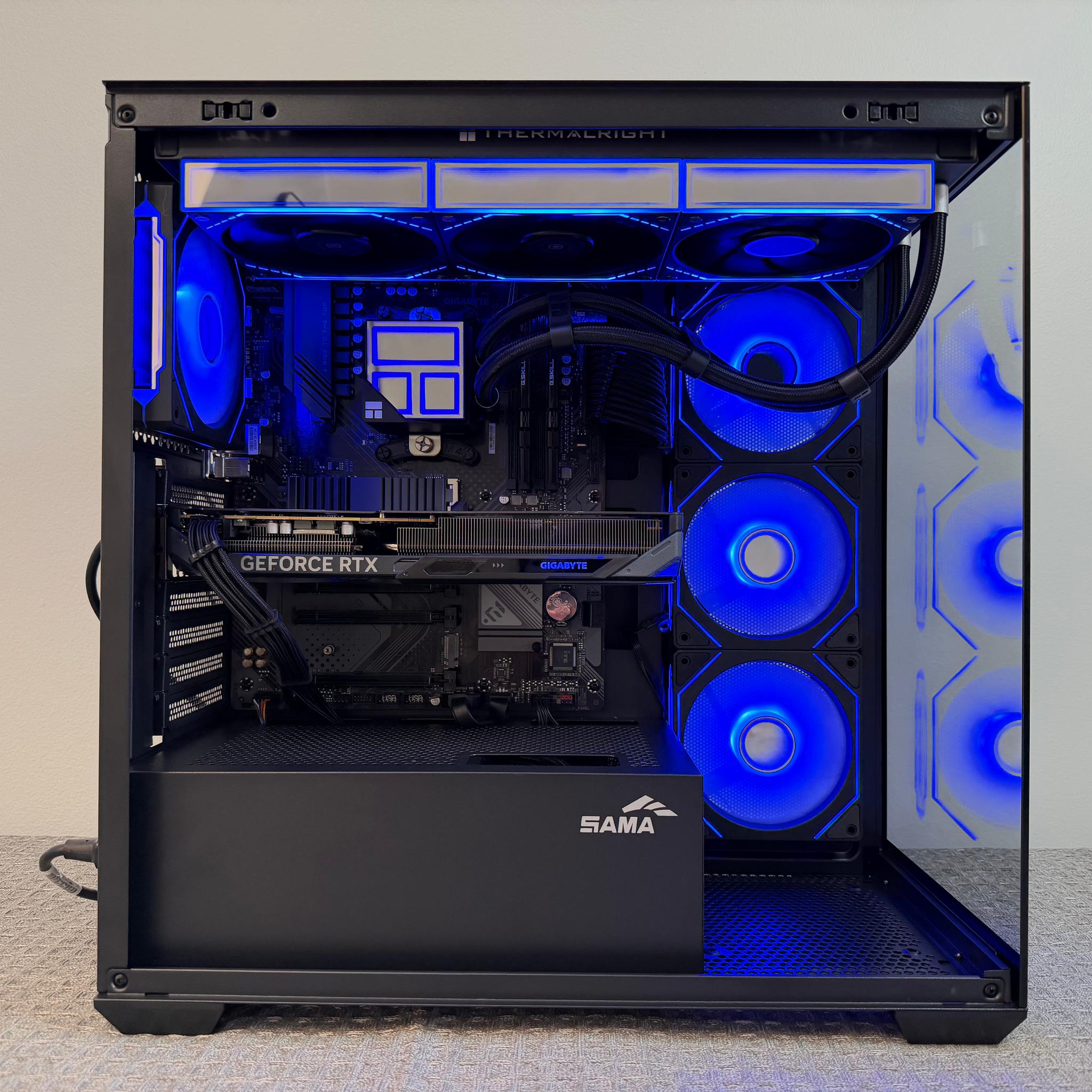 RTX 5060 8GB OC • RYZEN 5 5600 • B550 WIFI • 16GB DDR4 • 512GB SSD • 360MM AIO NEW CUSTOM GAMING PC