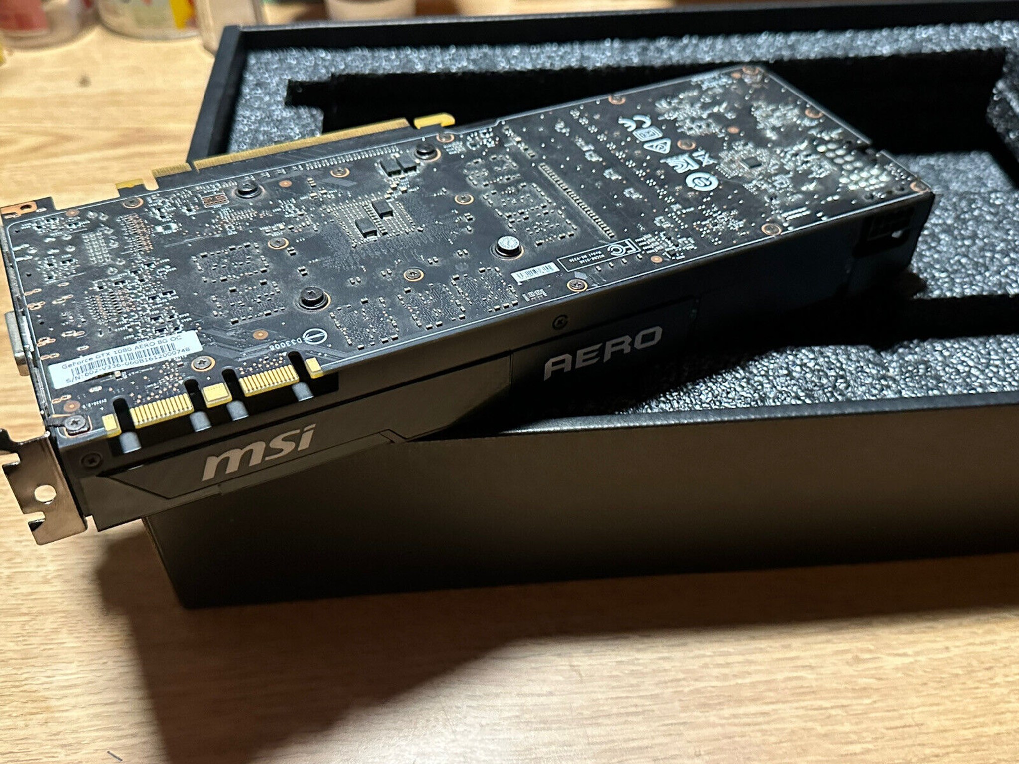 MSI GeForce GTX 1080 8GB Aero GDDR5X Graphic Card