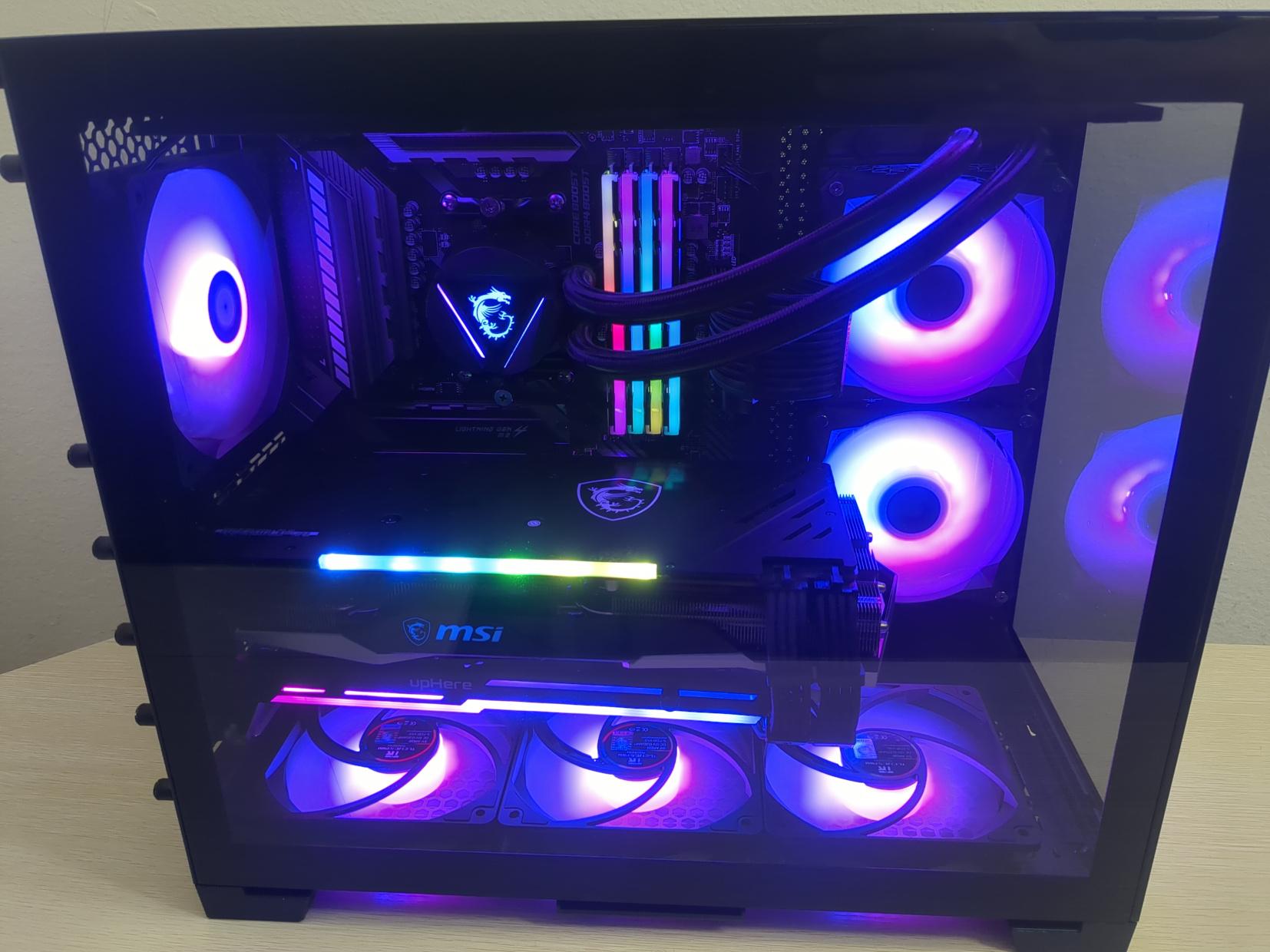 RX 6800, Ryzen 7 5800X Gaming PC (32GB RAM, 2TB SSD, Win11 Pro)
