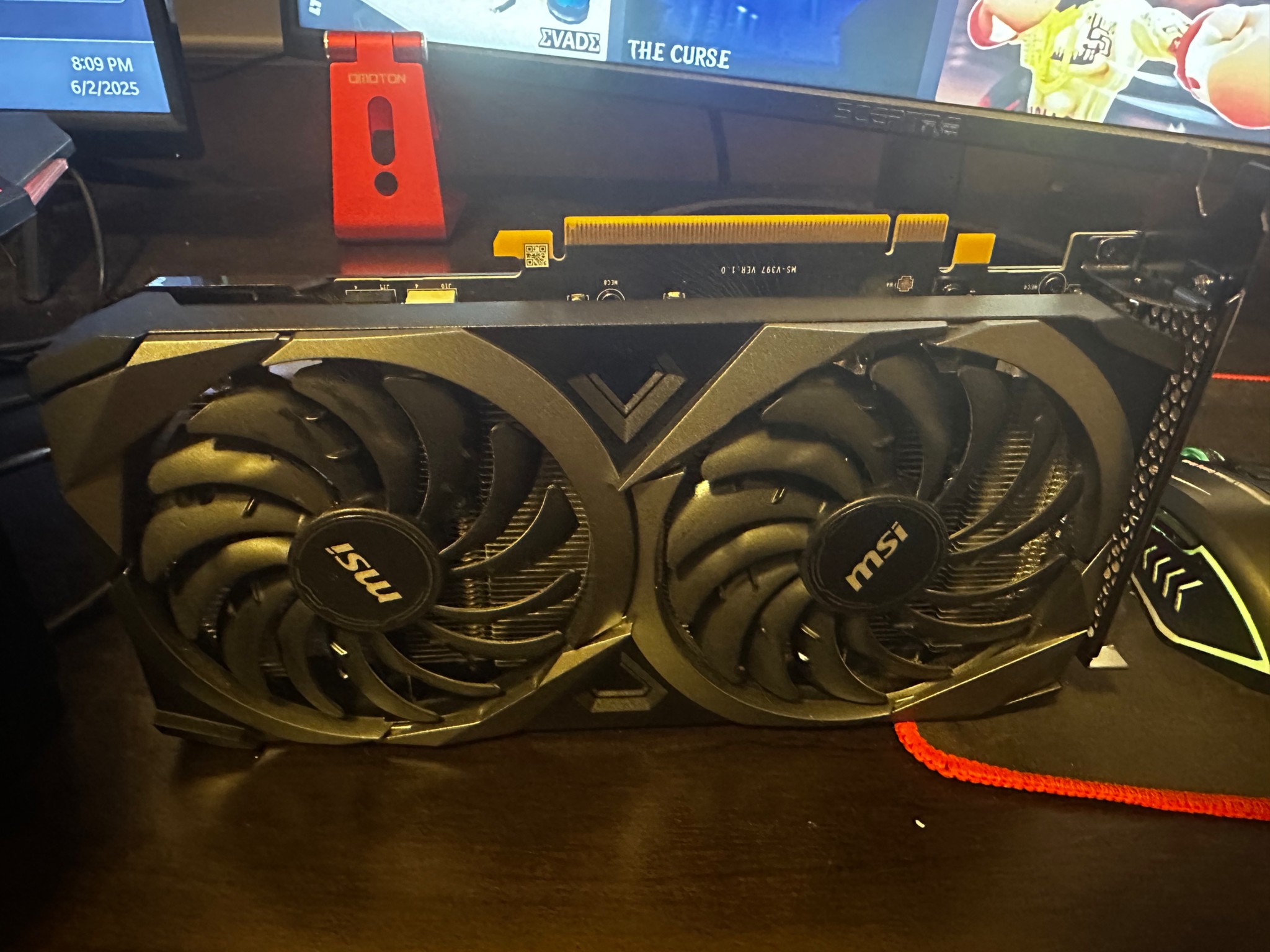 MSI GeForce RTX 3060Ti Ventux 2X OCV1 LHR