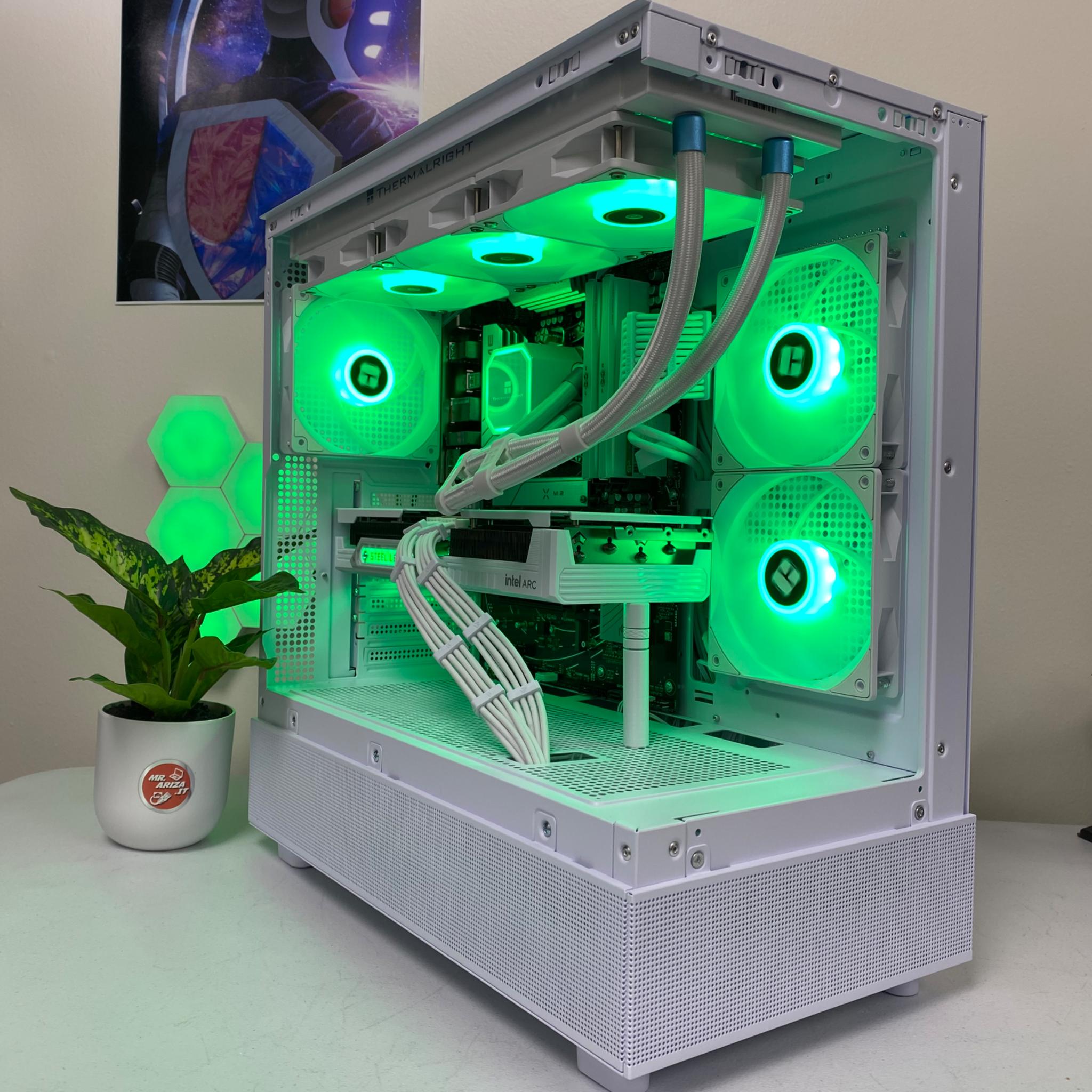 Frost Ember Gaming PC 🔥❄️- Ryzen5 7600X 32Gb/1TB /Intel B580