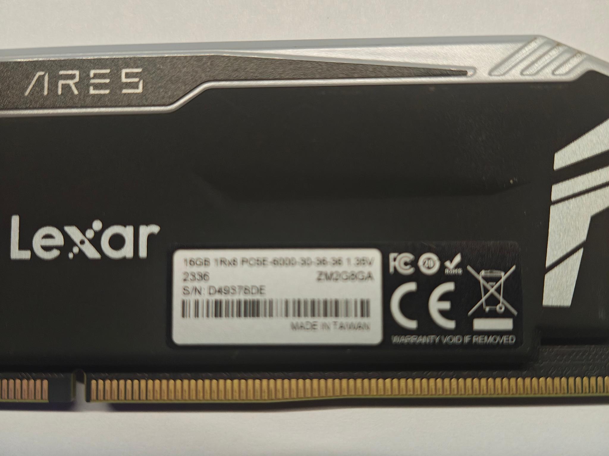 Lexar Ares RGB DDR5 32GB DDR5-6000 (2x16GB) - Image 4