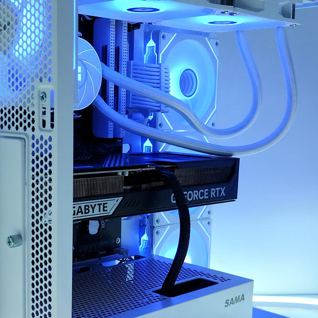 🚨BLACK FRIDAY🚨: RTX 5070 TI | Ryzen 9600X | 32GB DDR5 RAM | 2TB SSD | 6 RGB Fans | White Gaming PC