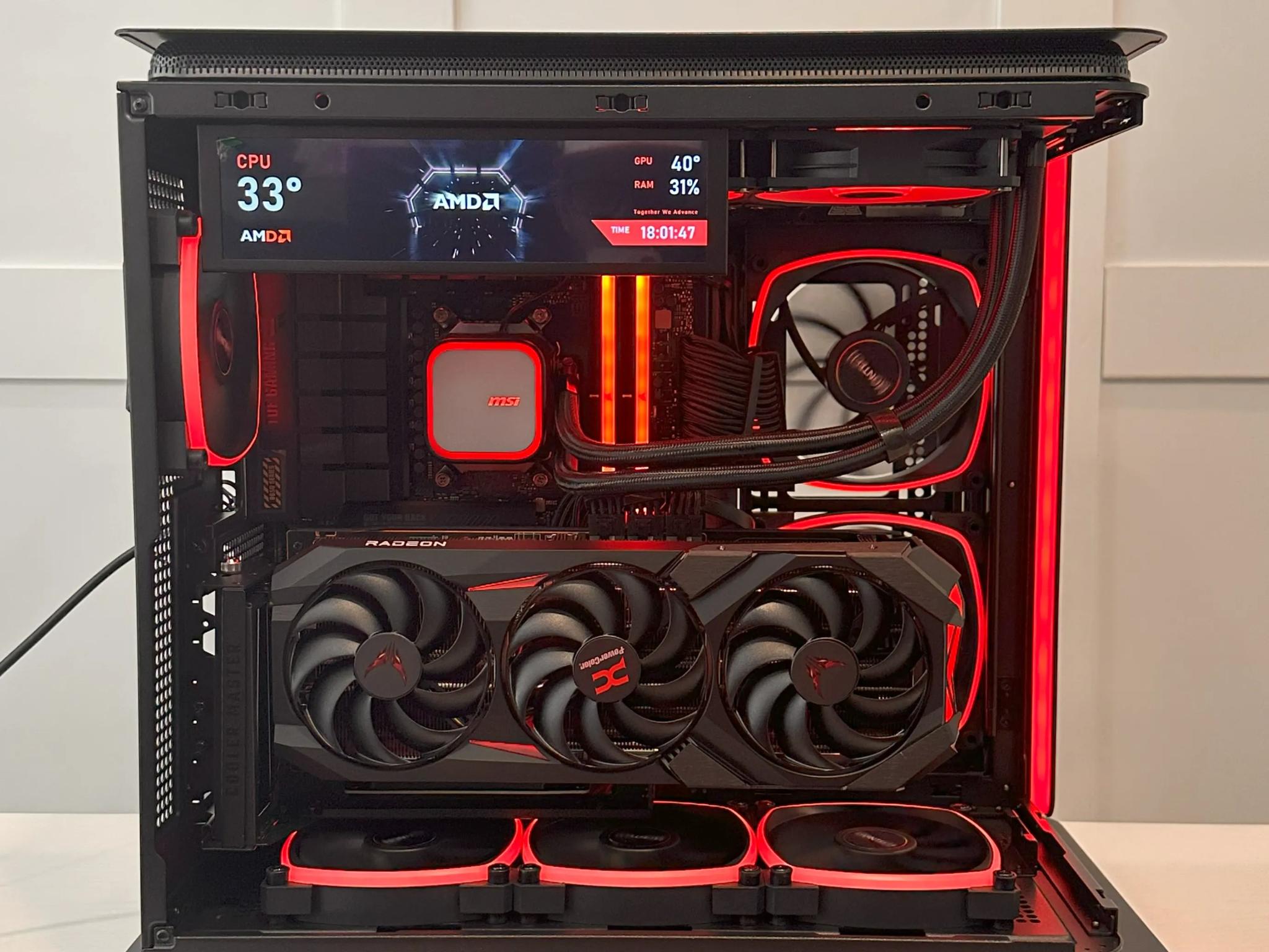💎New Powercolor AMD Radeon™ RX 9070 XT 16GB /AMD Ryzen 7800X3D w/ CORSAIR VENGEANCE 32GB DDR5-6000 💎