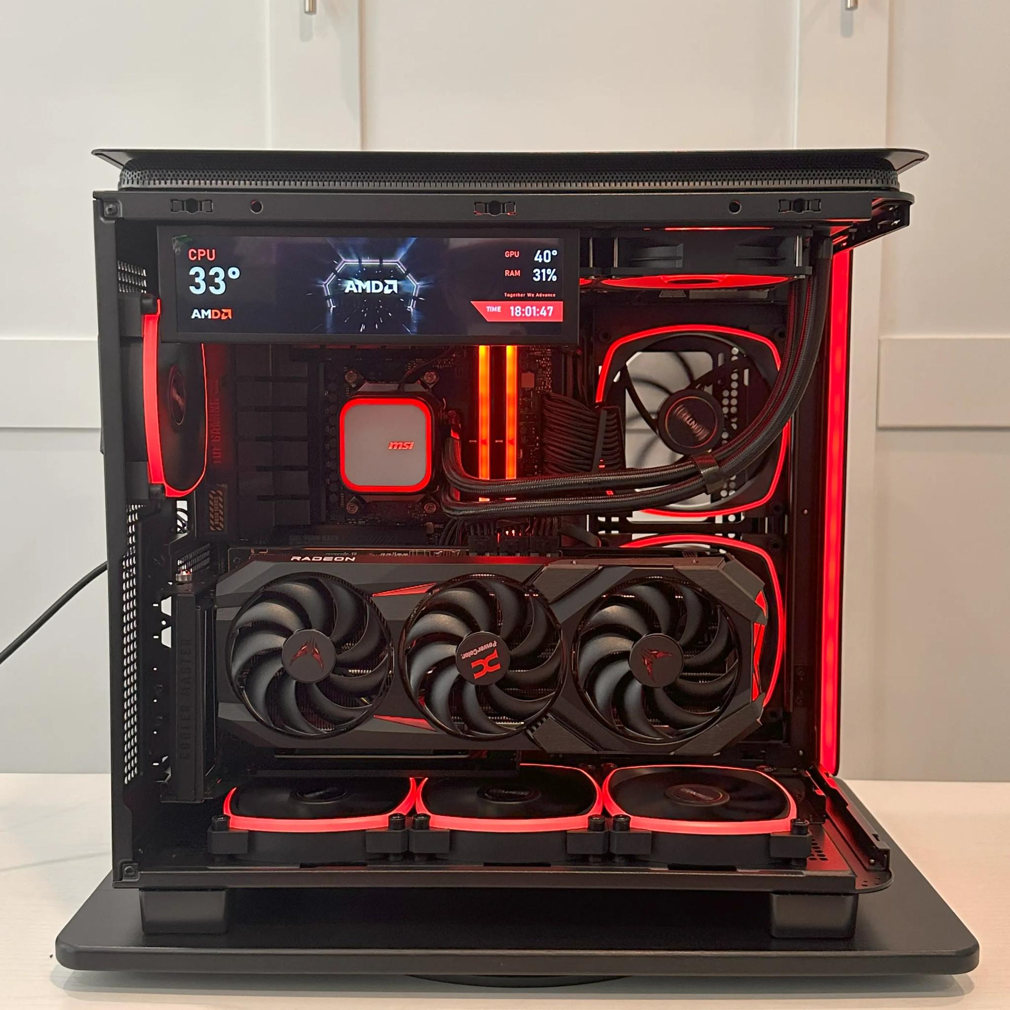 💎New Powercolor AMD Radeon™ RX 9070 XT 16GB /AMD Ryzen 7800X3D w/ CORSAIR VENGEANCE 32GB DDR5-6000 💎