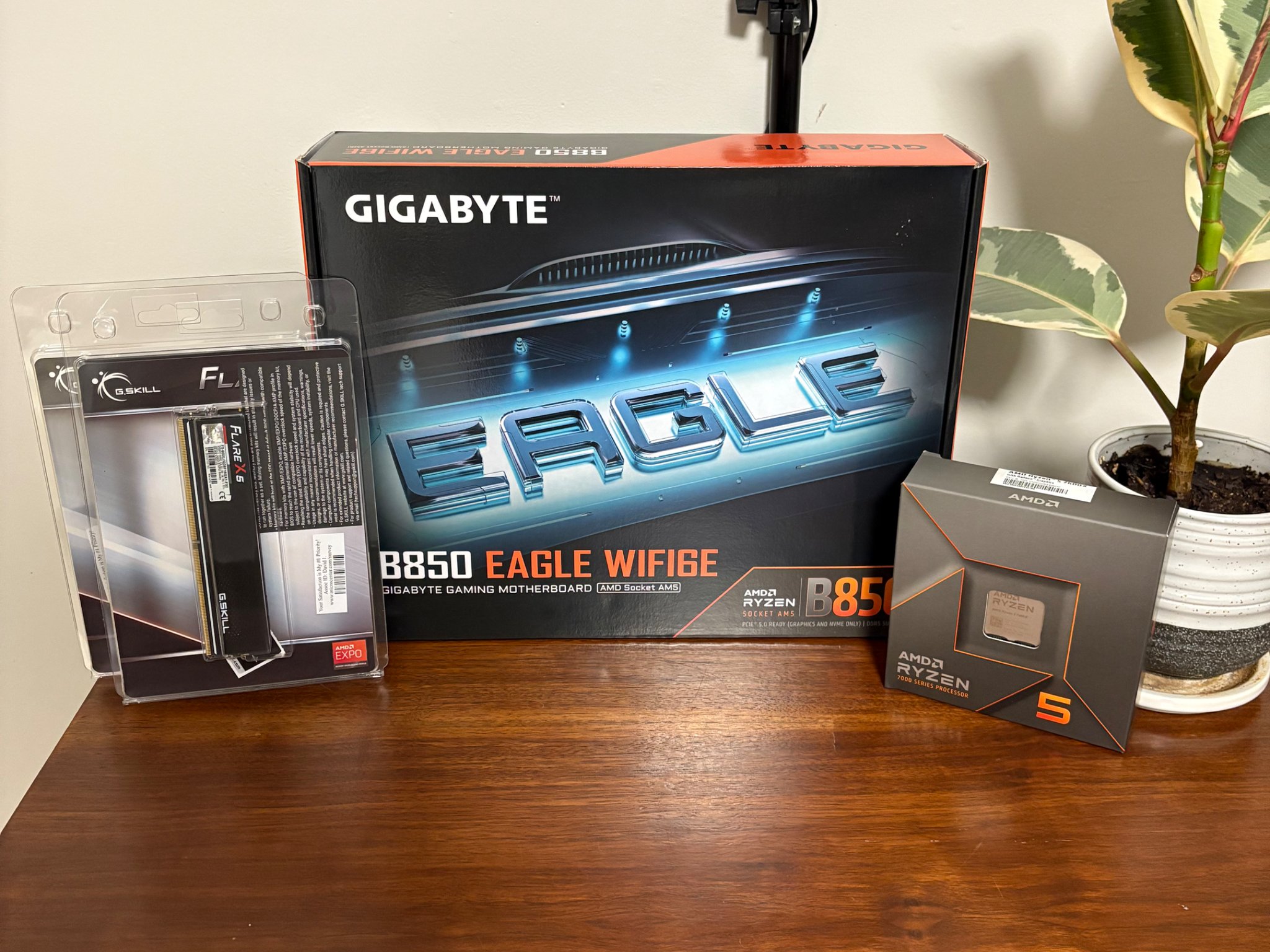 B850 / 7600X / 32GB 6000MHZ CL36