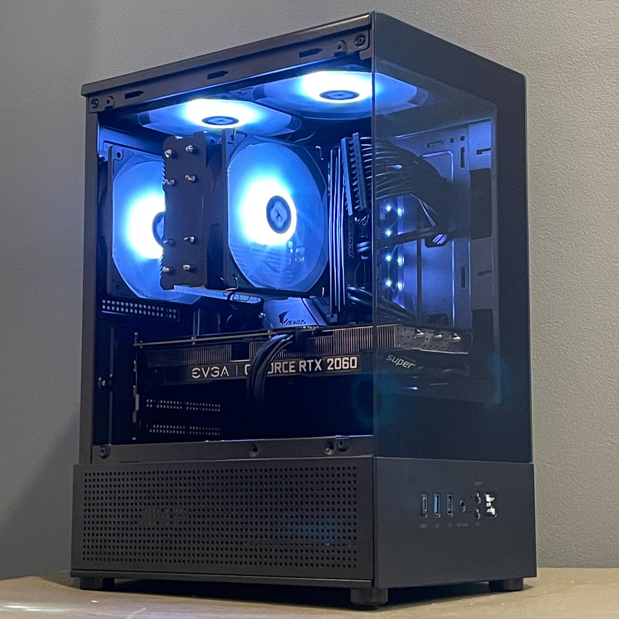 RTX 2060 Super Gaming PC | i5-9600K | 16GB RAM | 3TB HDD + 250GB SSD | RGB All-Black