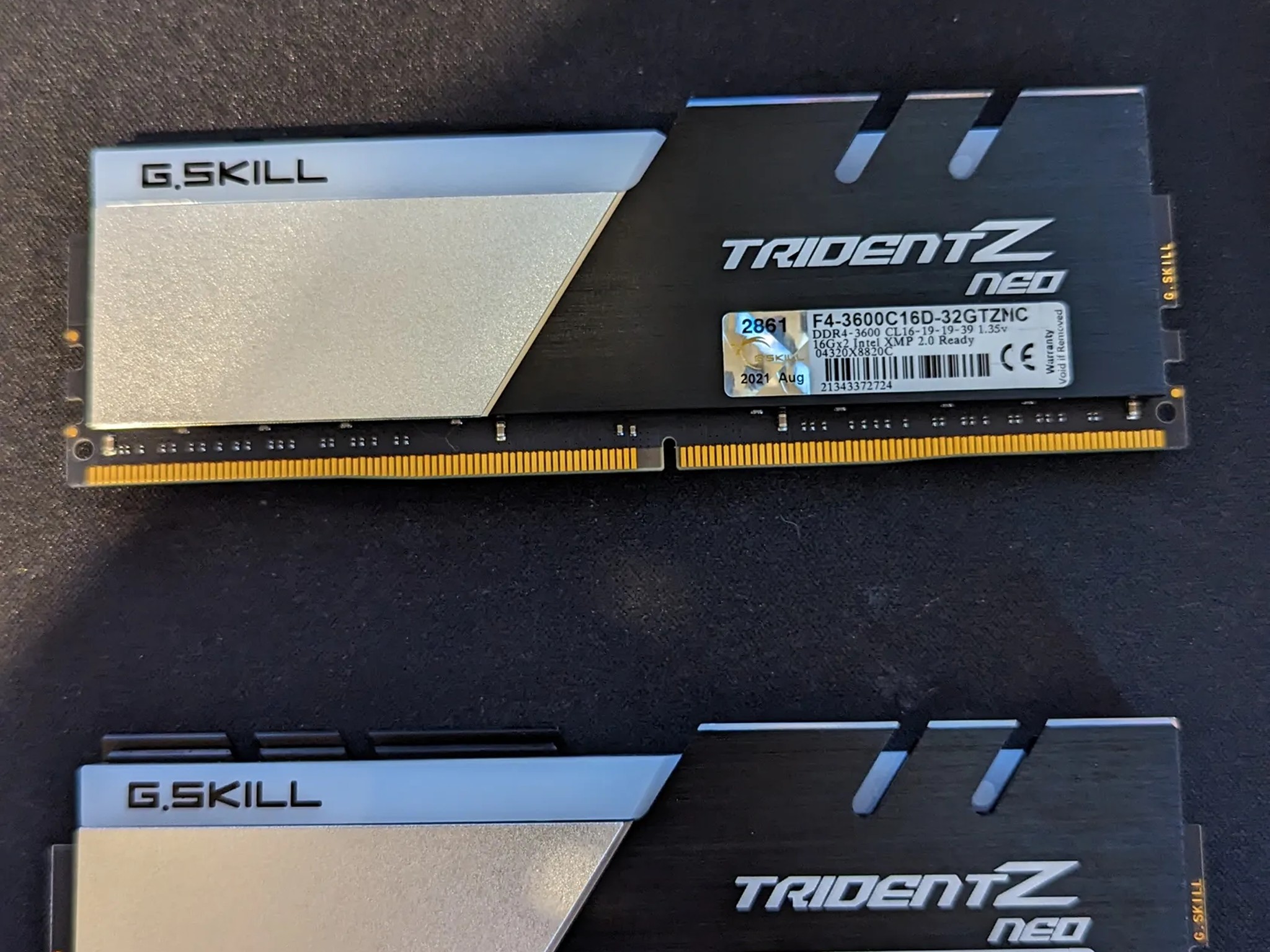 G.Skill Trident Z Neo 32 GB (2 x 16 GB) DDR4-3600 CL16 Memory