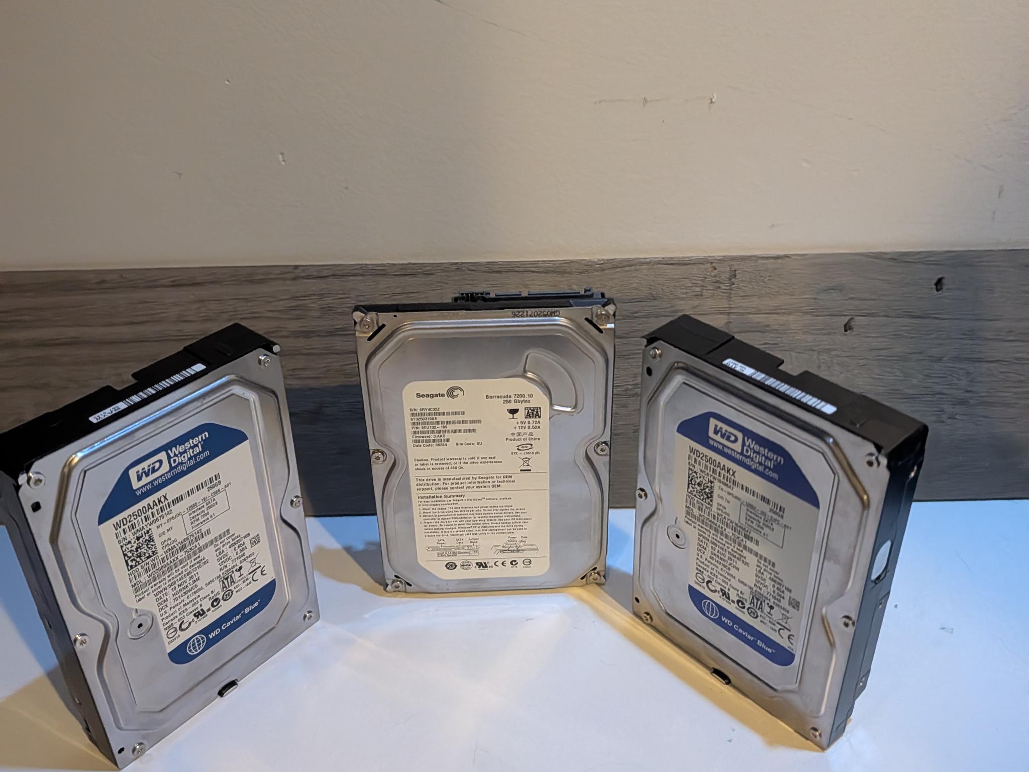 250 GB HDD