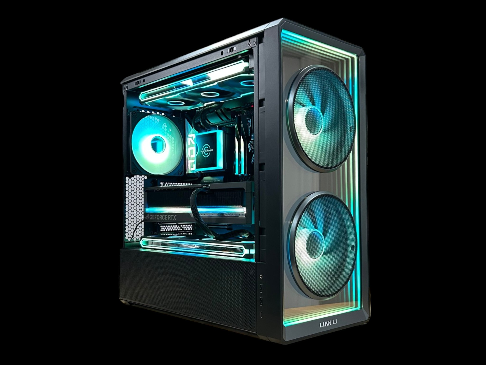 RTX 5090 Astral | Ryzen 7 9850X3D | 64GB DDR5 6200MT/s | 4TB NVMe | 1250W PSU | The Digital Hero