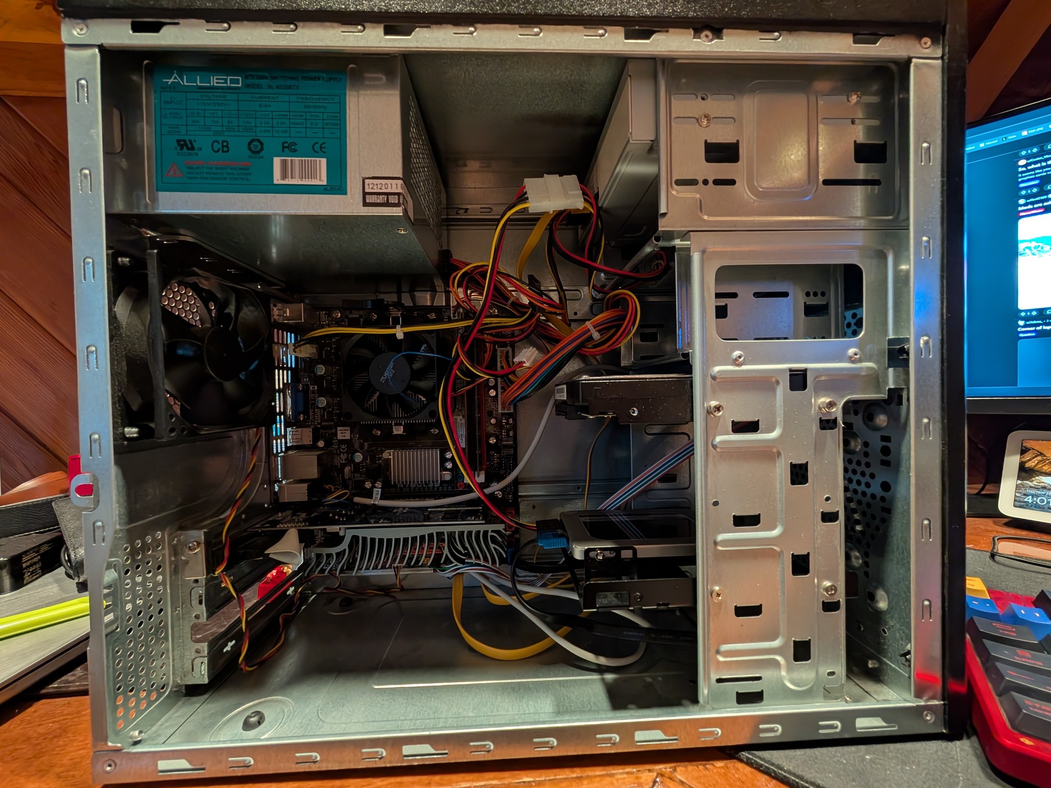 Retro Am3 Pc Athlon II with Nvidia 8400gs