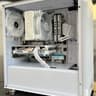 All White Gaming PC Ryzen 5 5600/RTX 4060 8GB/1.5 TB NVME SSD/32 GB RAM 3200 DDR4