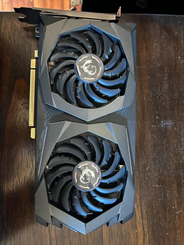 MSI GeForce GTX 1660 GPU