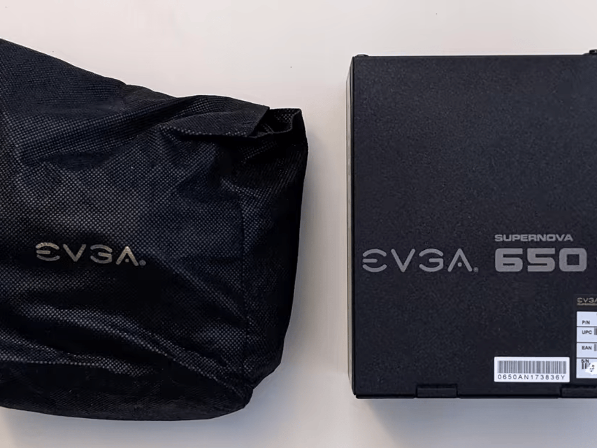 650 W Gold rated EVGA power supply