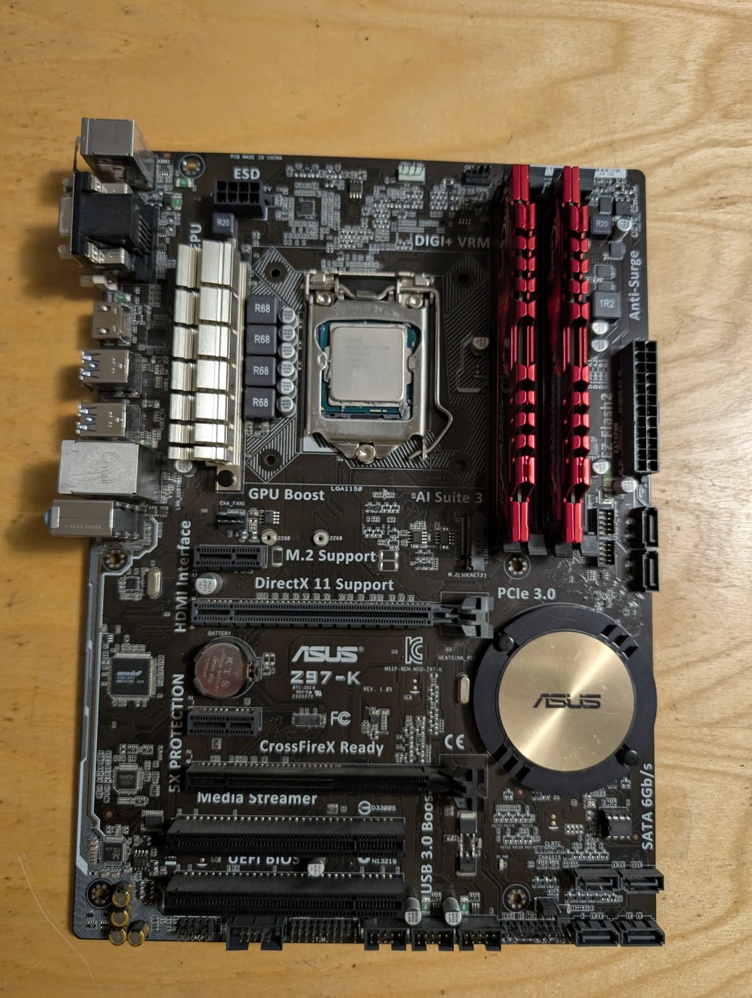 i7-4790k/z97-k/ddr3-32gbセット Asus Z97-K + Intel Core i7 4790K + 16gb DDR3 1600mhz | Jawa