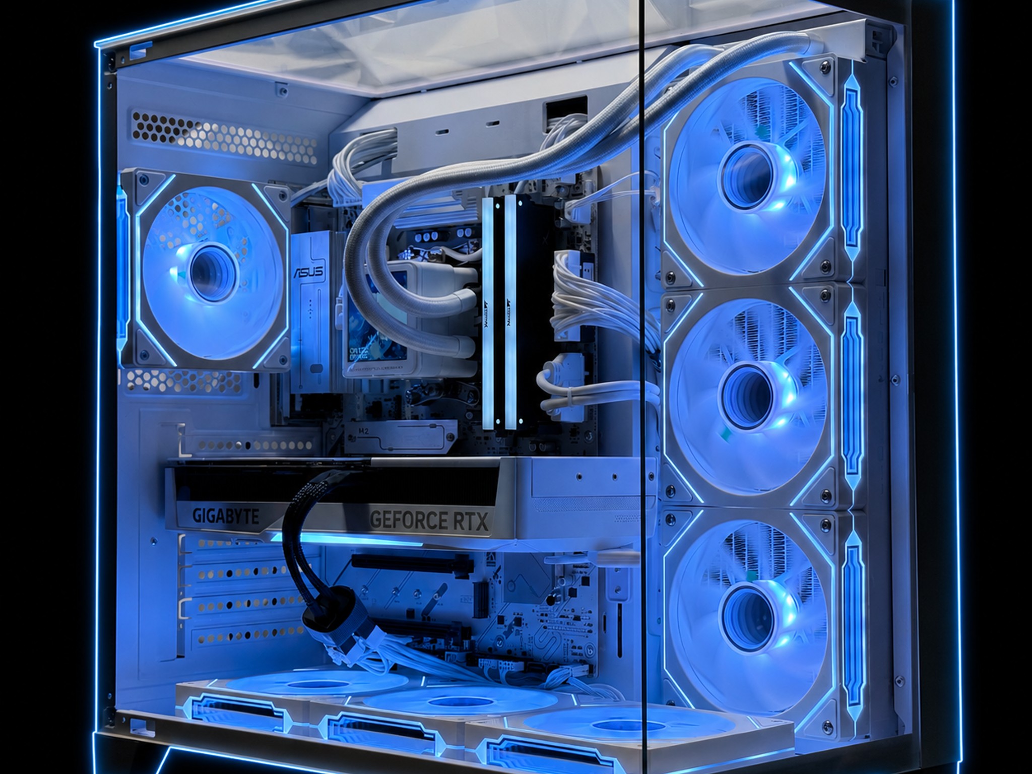 1440P/4K Creator Pc / RTX 5070 Ti / Ryzen 7 9800X3D / 32GB DDR5 / 1TB WD Nvme SSD / 850w ROG Strix