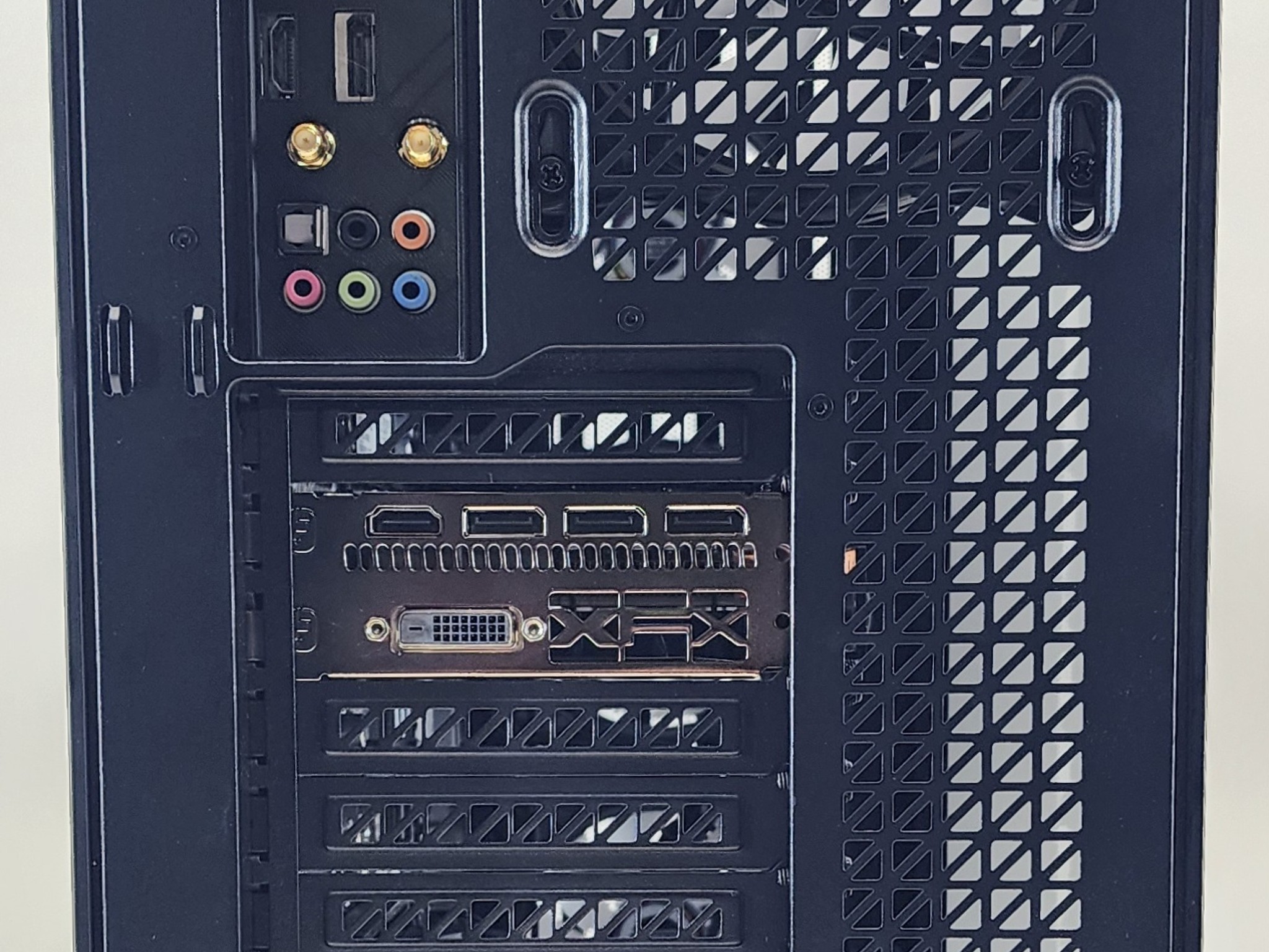 Gaming PC Ryzen 5 5500 16GB RAM 256GB SSD+1TB HDD RX 580 8GB Windows 11 Computer