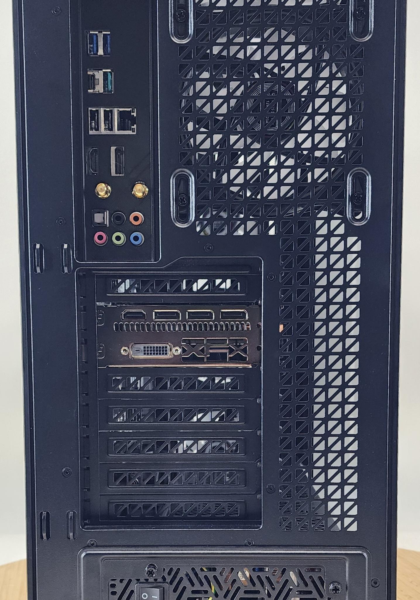 Gaming PC Ryzen 5 5500 16GB RAM 256GB SSD+1TB HDD RX 580 8GB Windows 11 Computer