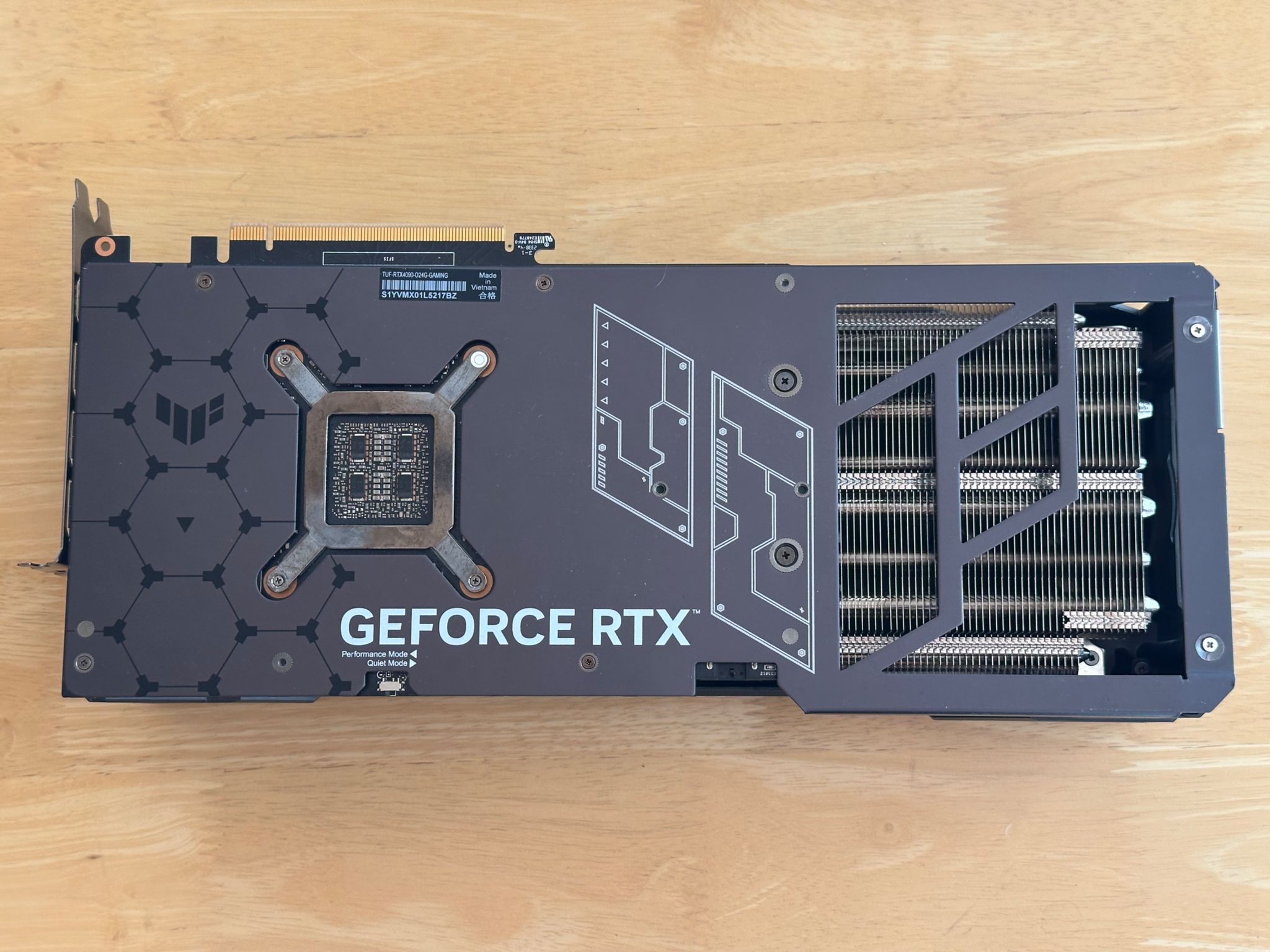 Asus RTX 4090 Tuf OC 24 GB
