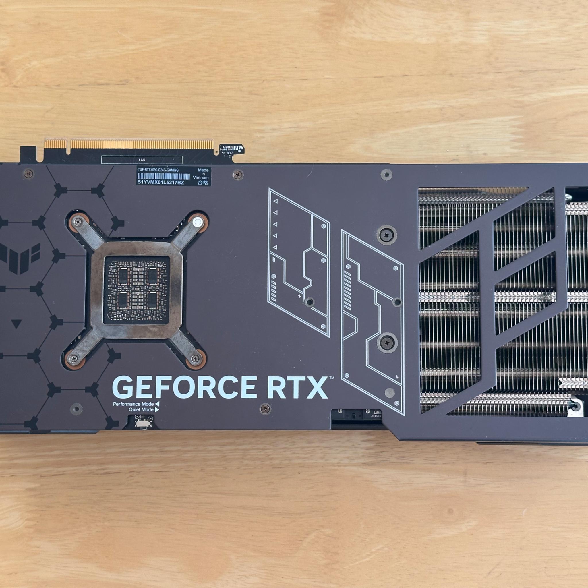 Asus RTX 4090 Tuf OC 24 GB
