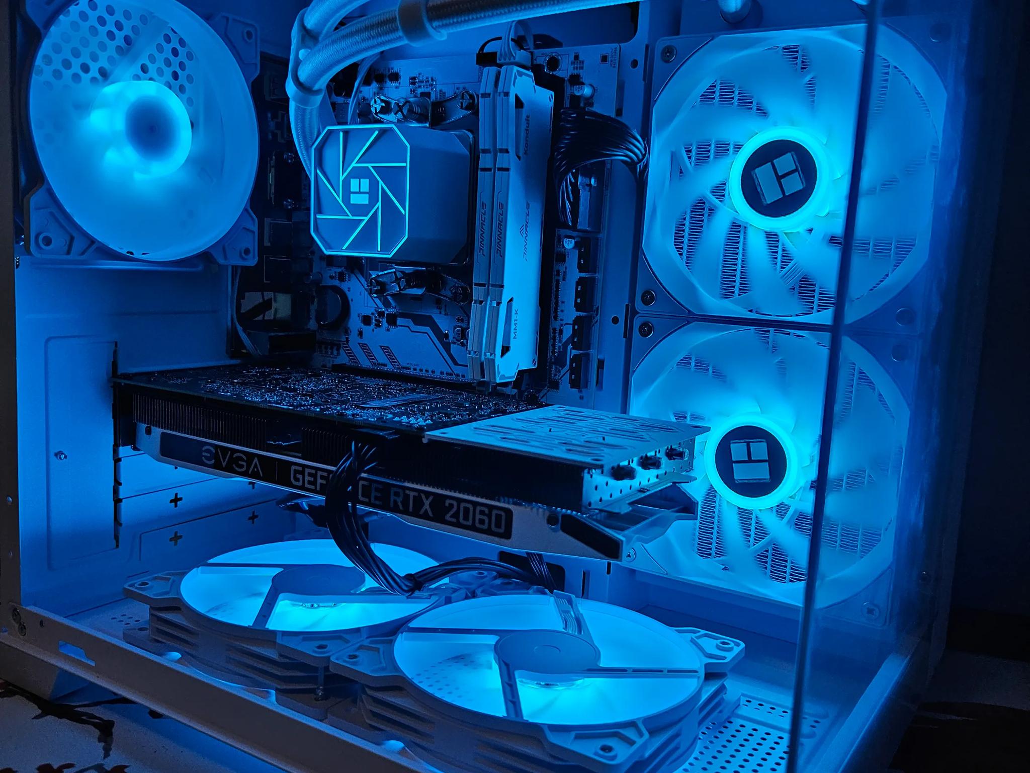 Arctic Rig Liquid cooled Ryzen 5 / 16GB DDR4/ 1TB SSD / RTX 2060