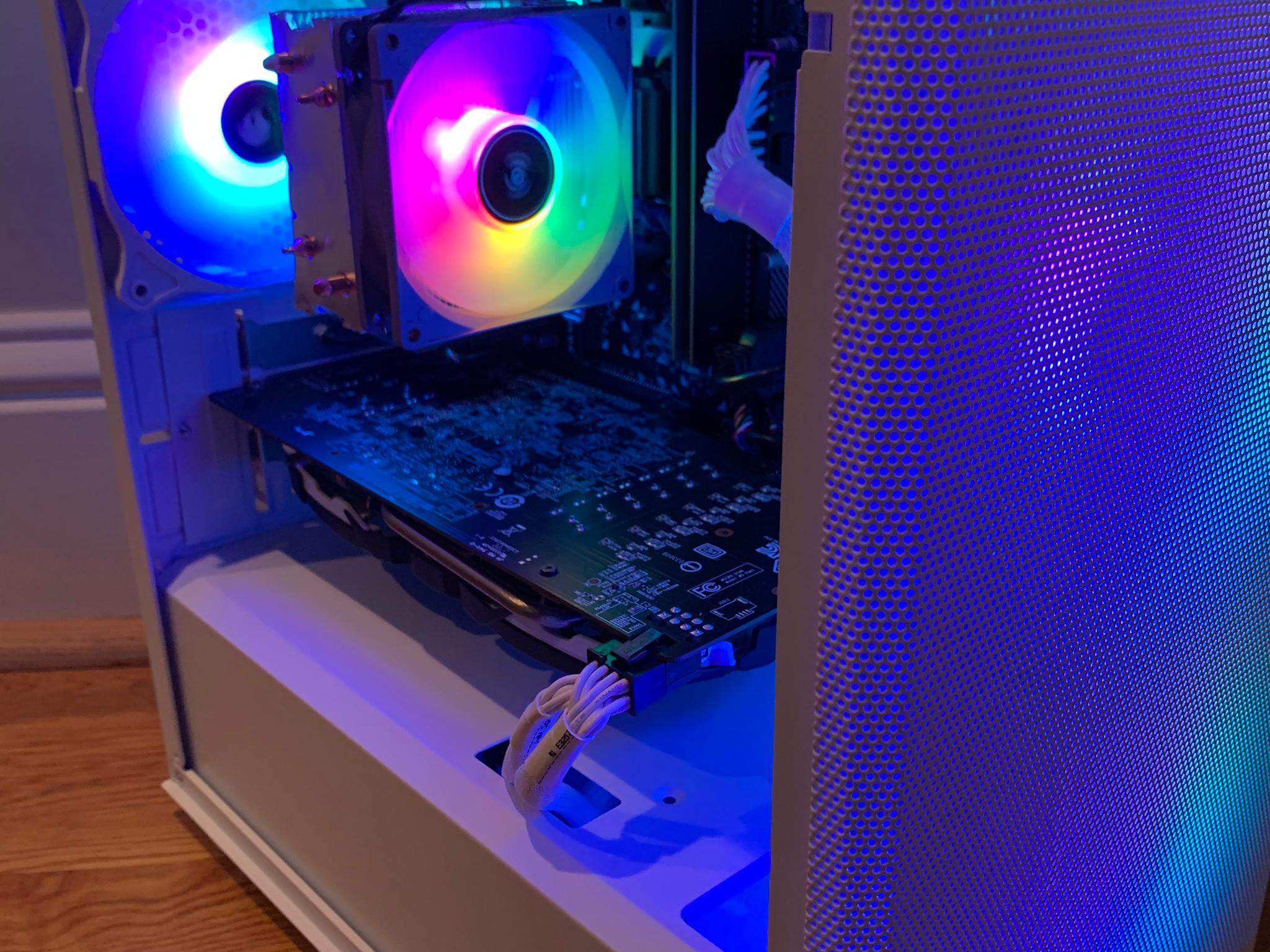 RYZEN 2300x RX 580 FORTNITE READY GAMING PC WHITE WiFi aRGB 16GB RAM 1000GB SSD WINDOWS 10