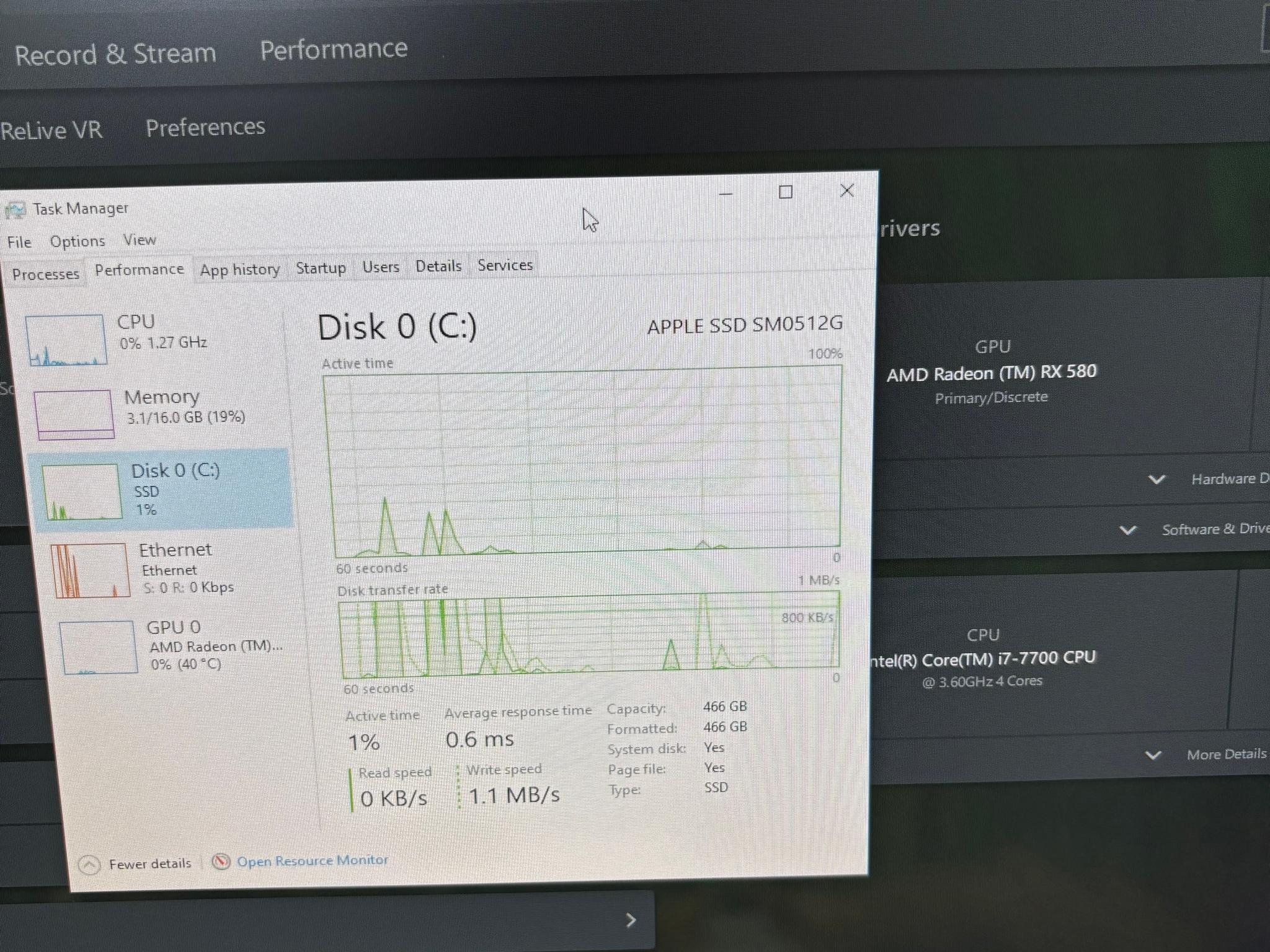 Gaming PC - i7 + RX 580 + 16GB Ram + 512GB SSD