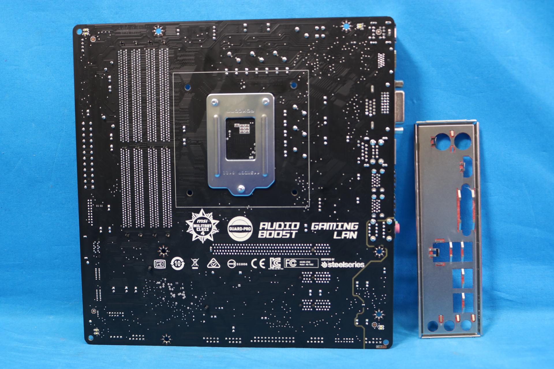 MSI B150M Bazooka Intel LGA1151/Socket H4 DDR4 MicroATX Desktop Motherboard & I/O - 4157814135