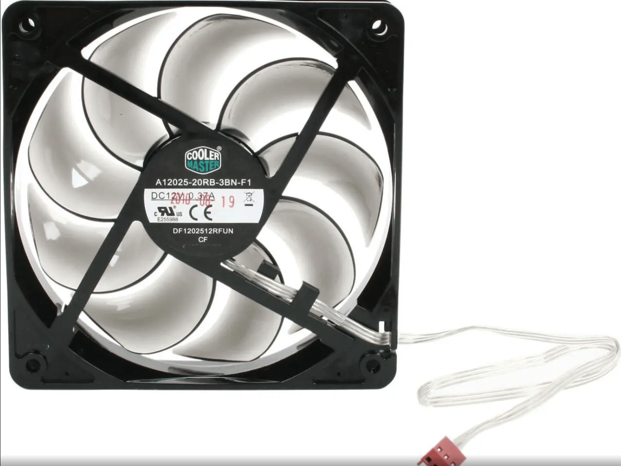 NEW COOLER MASTER “SickleFlow” 120mm (GREEN LED) Computer Case Fans (SET OF 3)