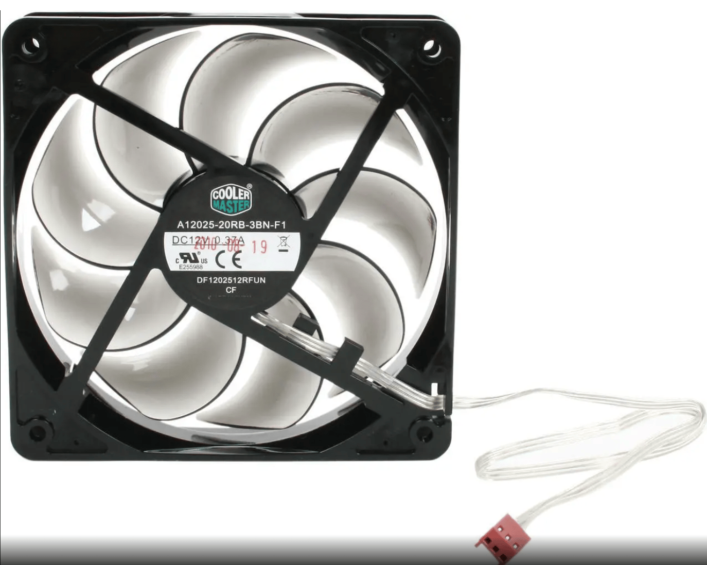 NEW COOLER MASTER “SickleFlow” 120mm (GREEN LED) Computer Case Fans (SET OF 3)