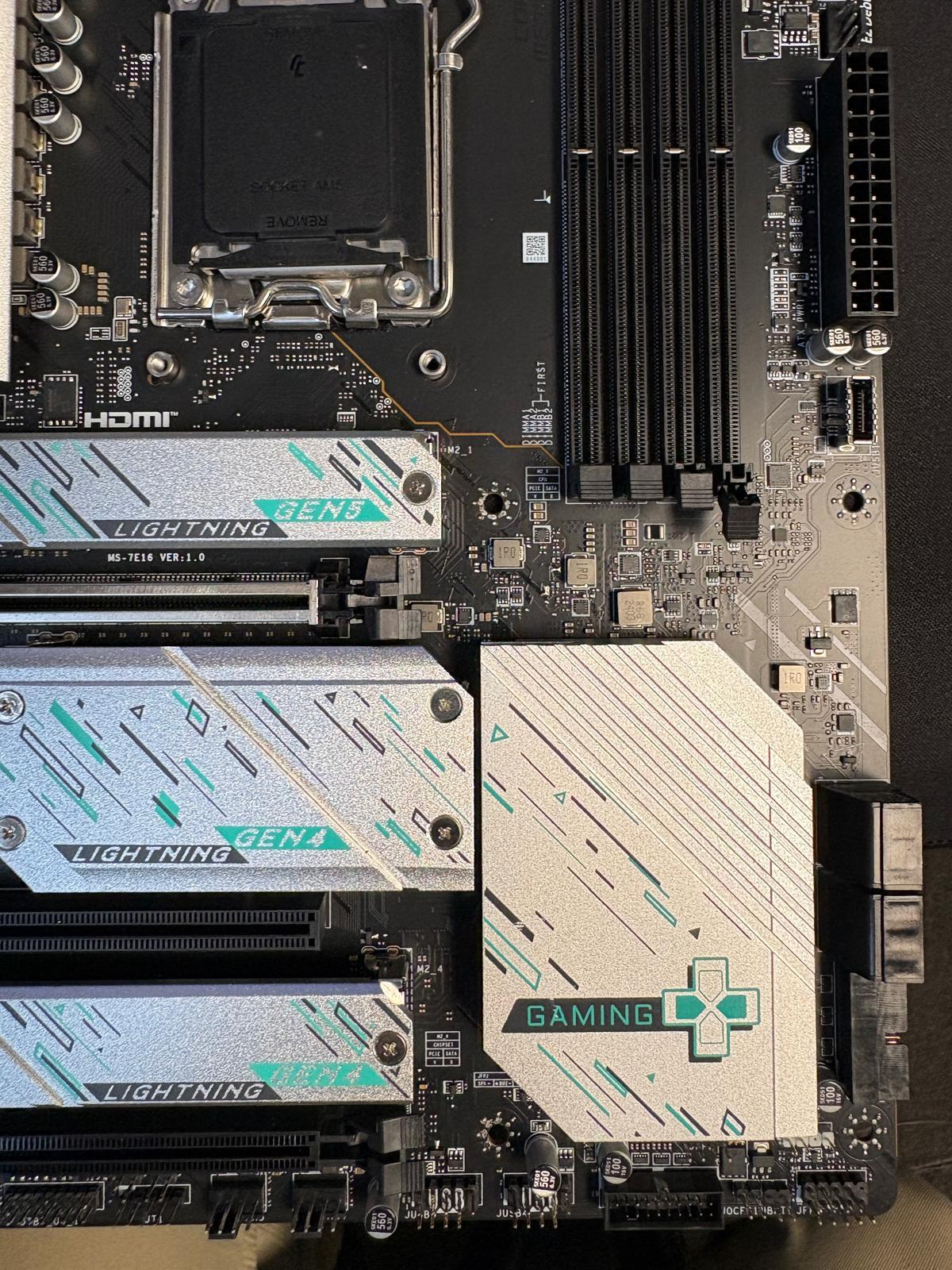 USED & FUNCTION GOOD - MSI X670E GAMING PLUS WIFI