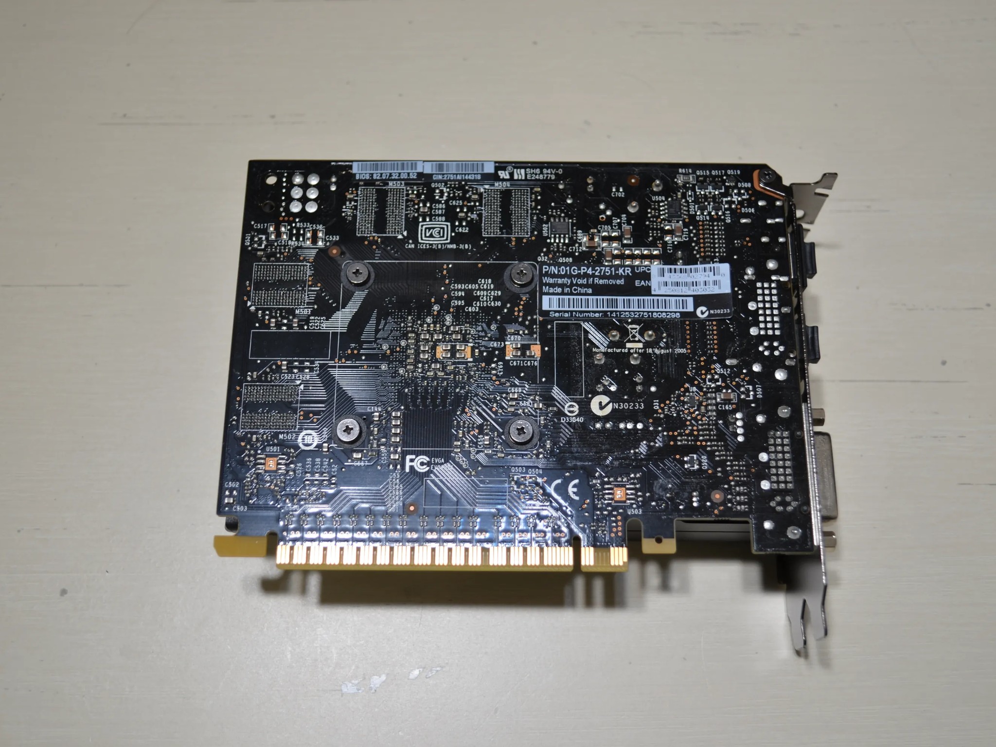 EVGA Nvidia GeForce GTX 750 PCI-e HDMI DVI Graphics Card GV-N7500C-2GI