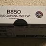 ASUS B850 MAX GAMING WIFI W AM5 ATX Motherboard Brand New In Box Sealed