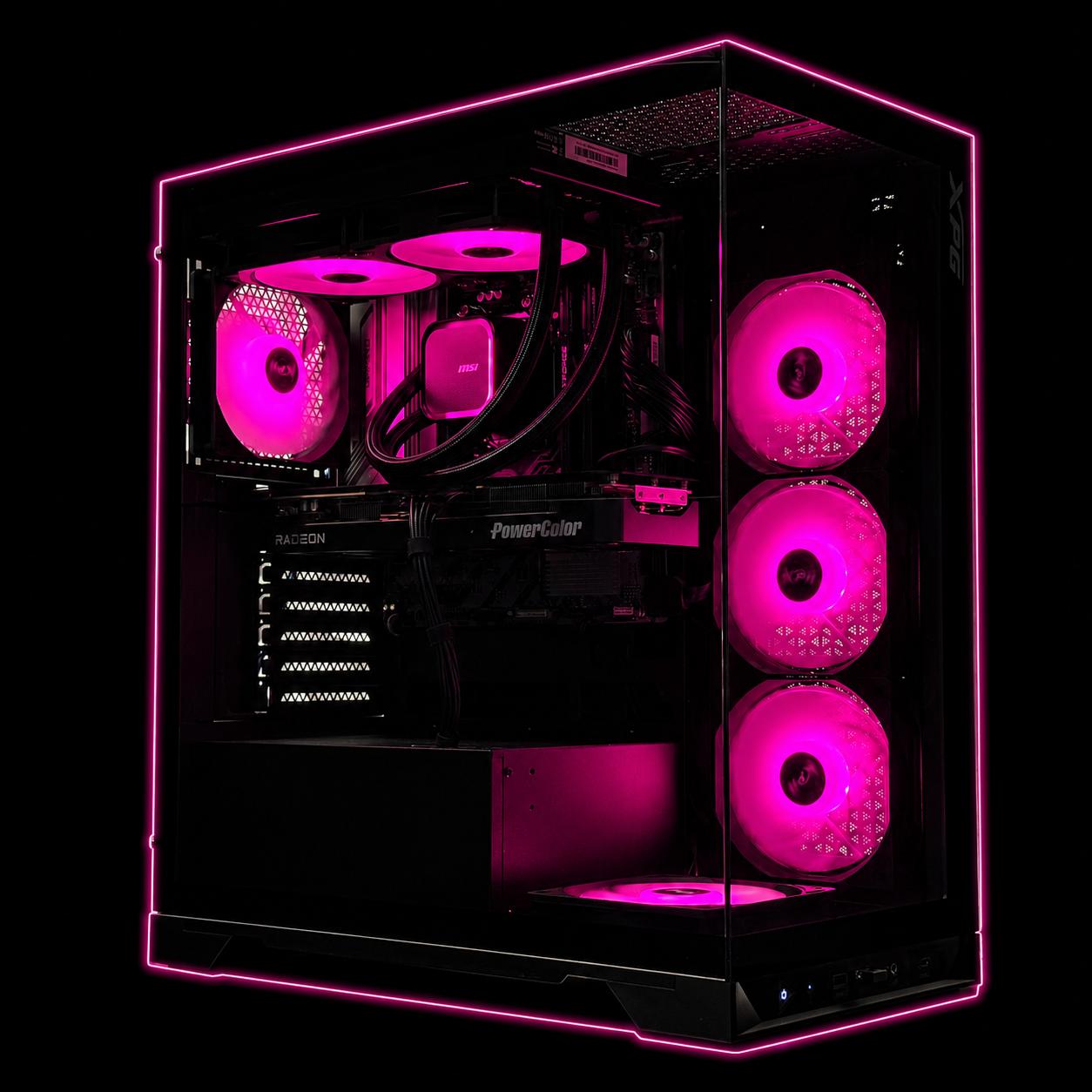 1440p Gaming Pc / RX 9070 16G / Ryzen 7 8700F / 32GB DDR5 Ram / 1TB SSD / 1 year warranty