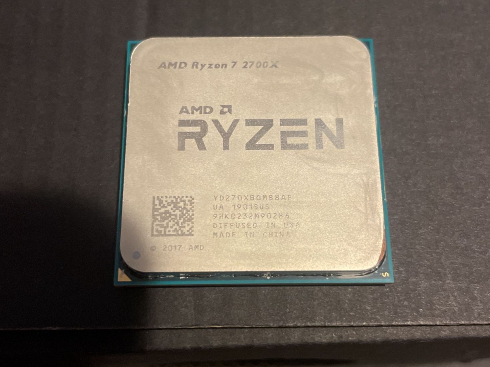 Ryzen 7 2700x and AMD cooler