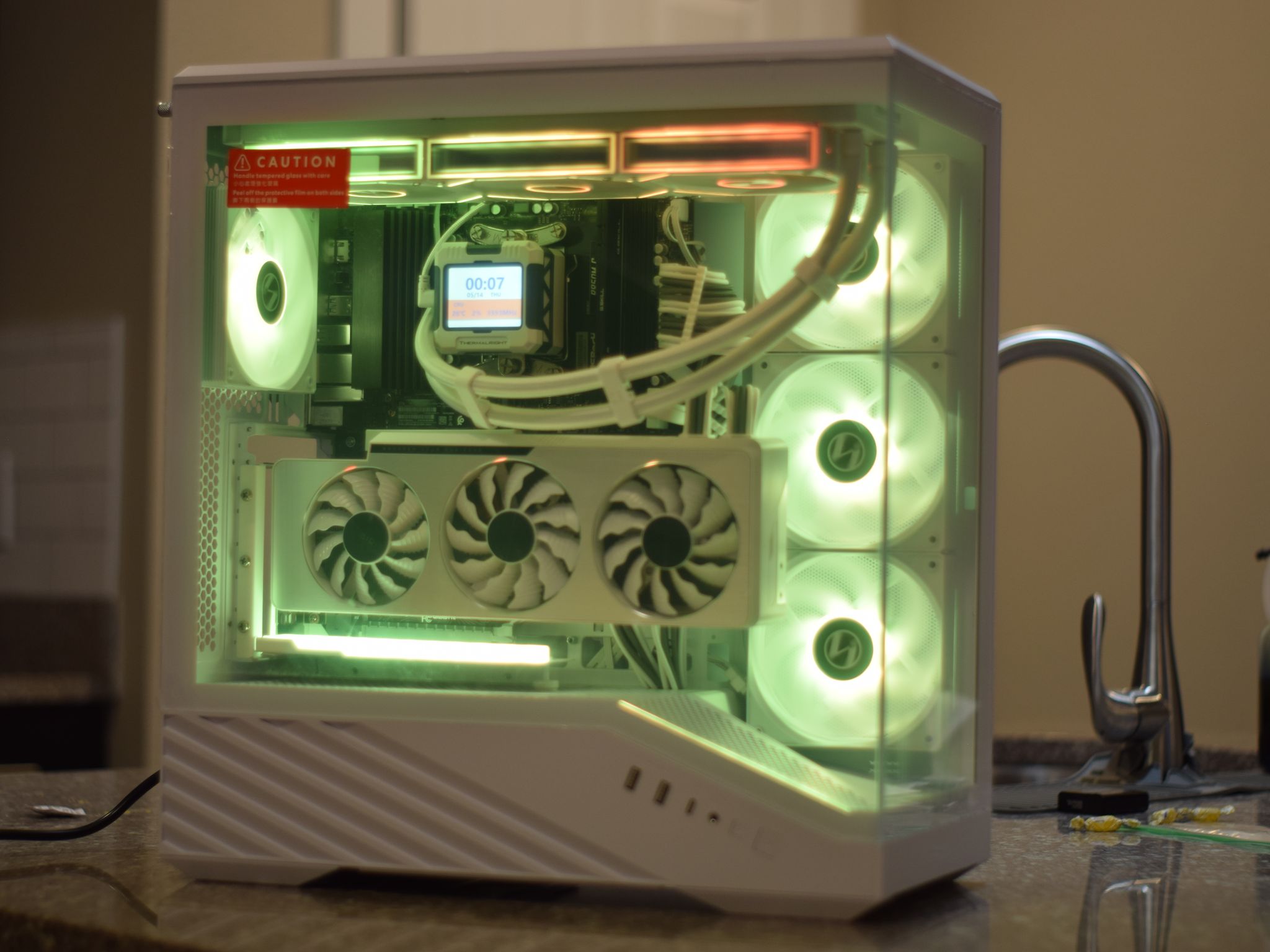 7500x3d Rtx 3080 Custom Gaming PC Build