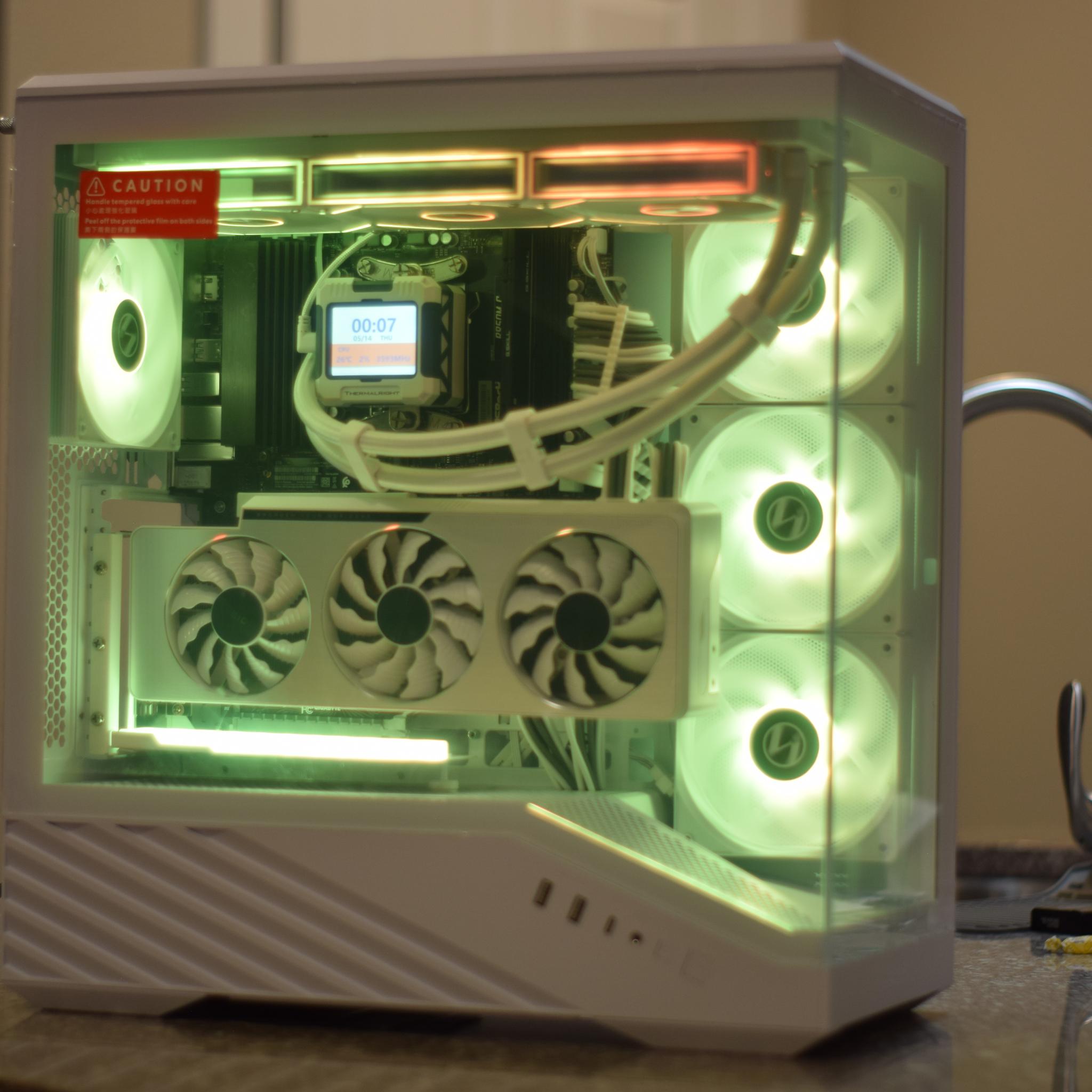 7500x3d Rtx 3080 Custom Gaming PC Build