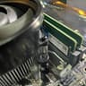 Asus prime A320m-f with a Ryzen 3 2200G and Ram