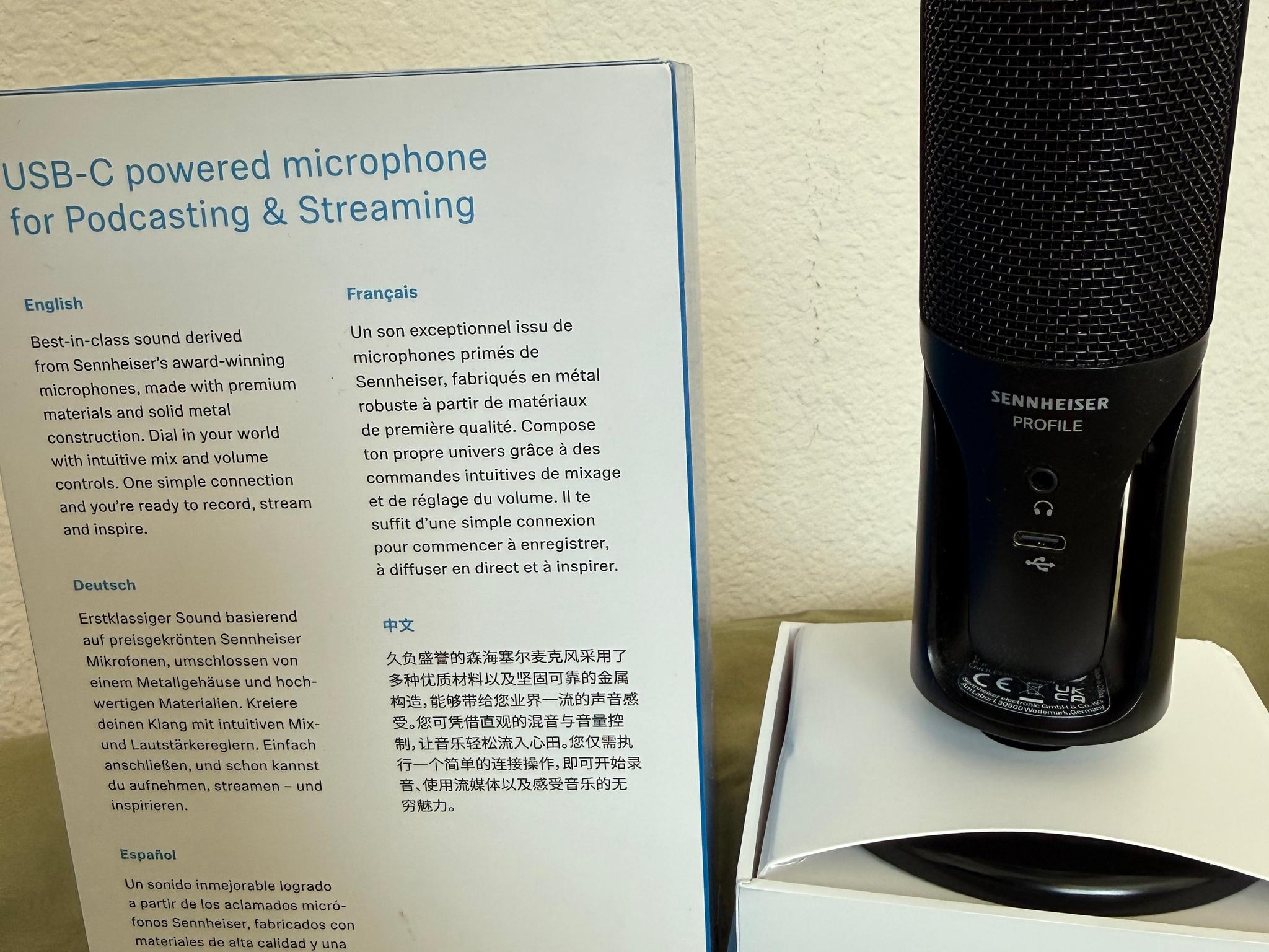 Sennheiser Profile USB mic