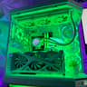 🌸Sakura‑Themed HYTE Y70 Snow White Build – RX 7800 XT, LCD AIO, 32GB DDR5🌸