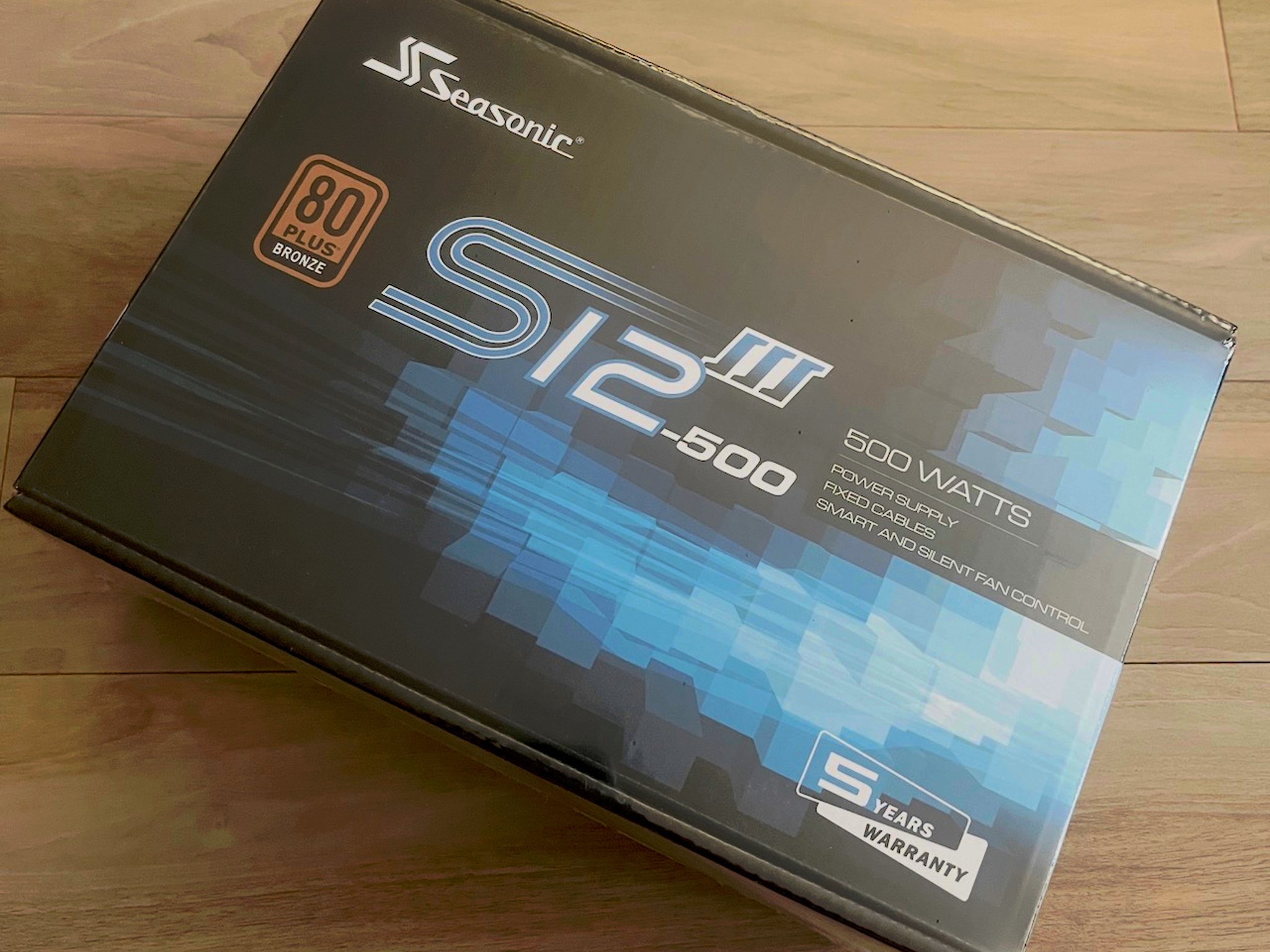 New Seasonic S12III 500W 80+Bronze Power Supply