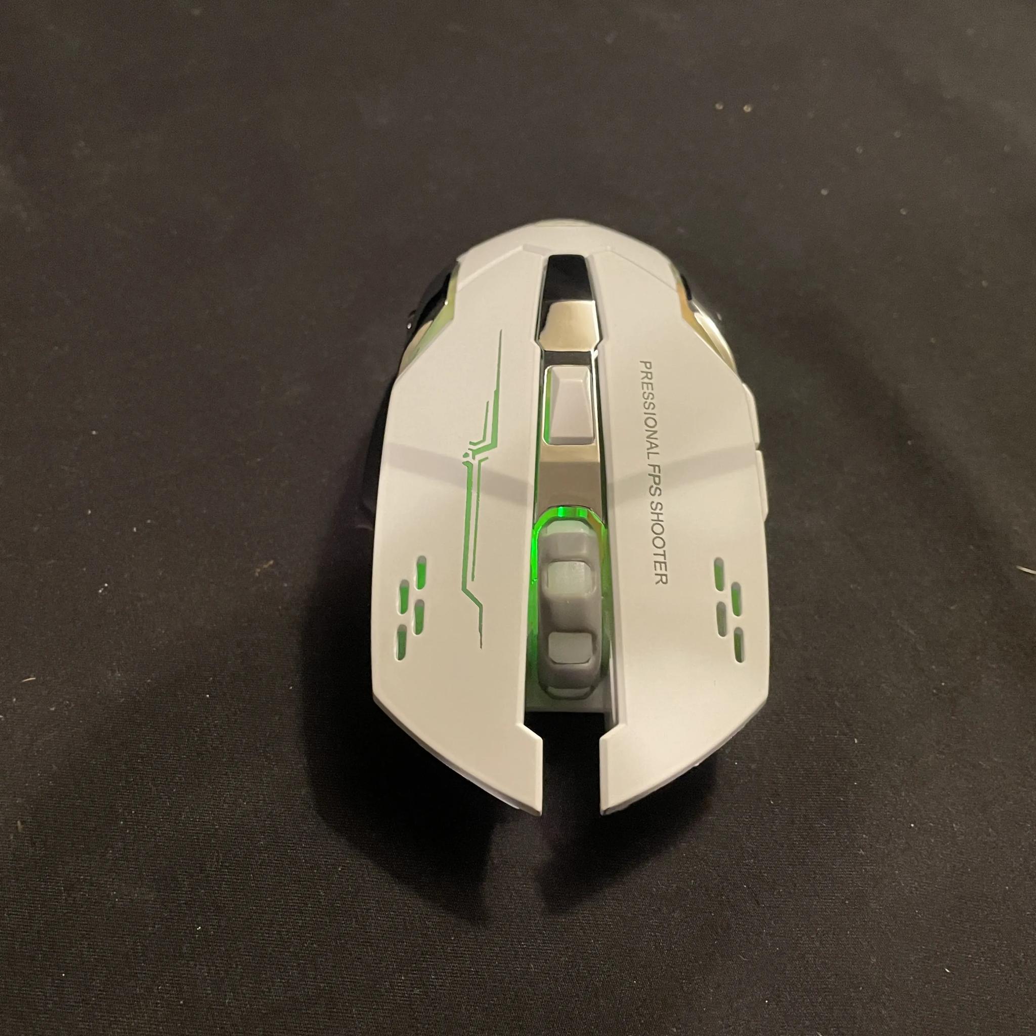 White RGB Gaming Mouse