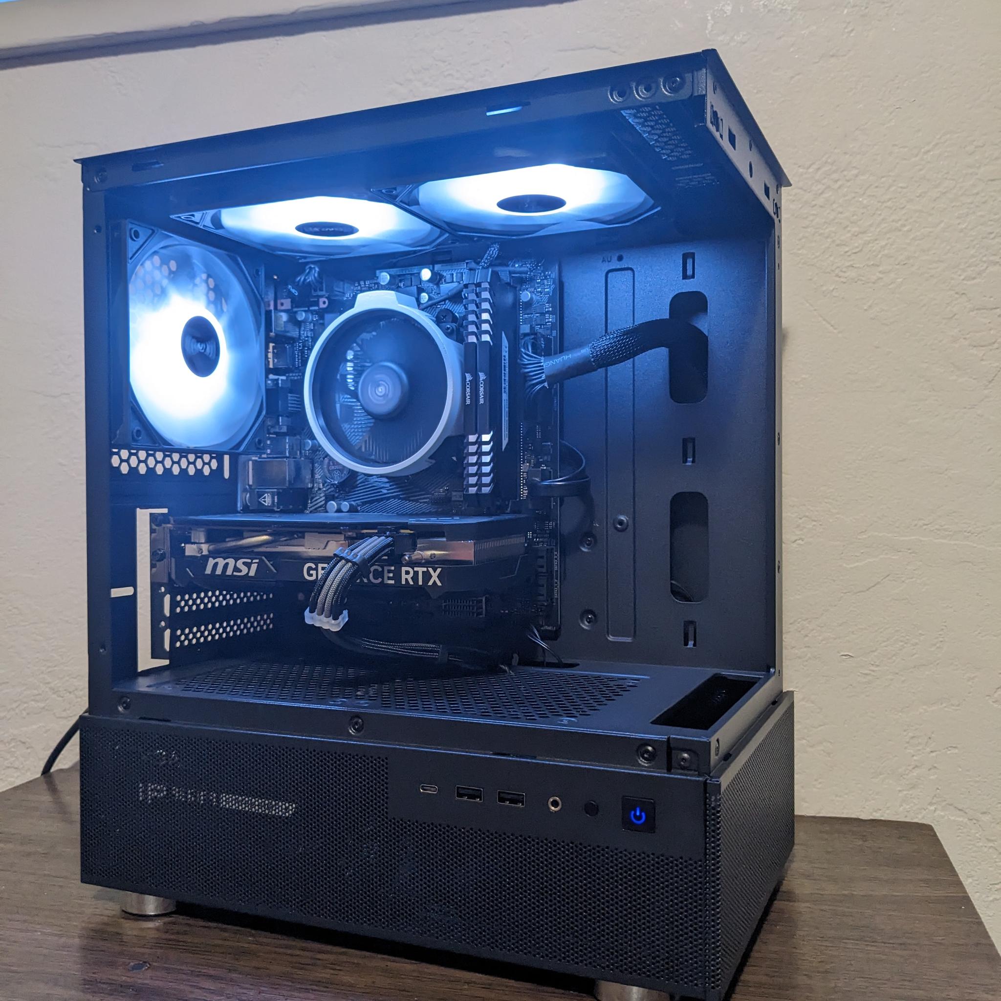 Rtx-4060 ryzen 5-5600x 32gbs ram