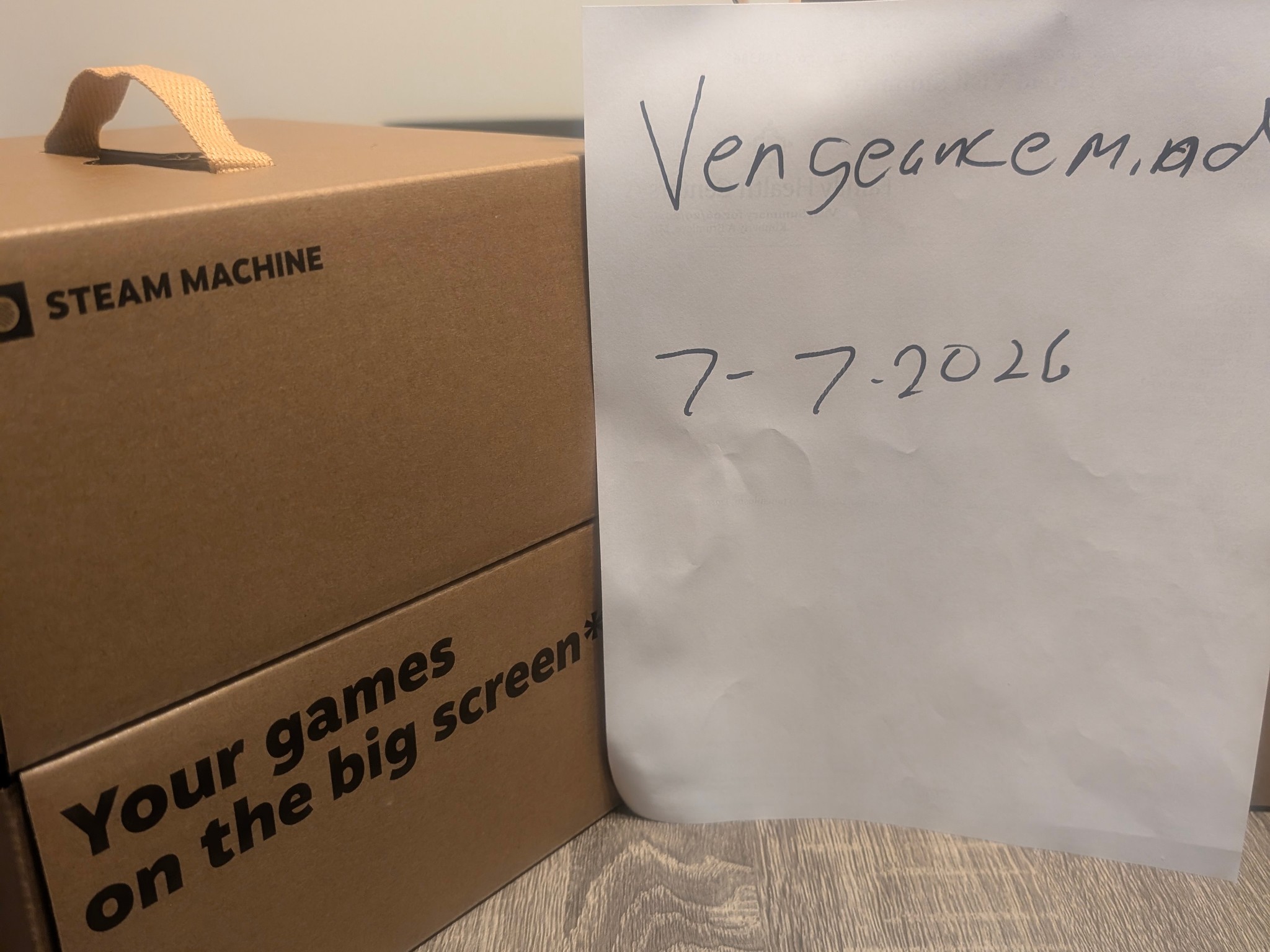 Brand New Valve Steam Machine 512GB - Factory Sealed/ NO CONTROLLER