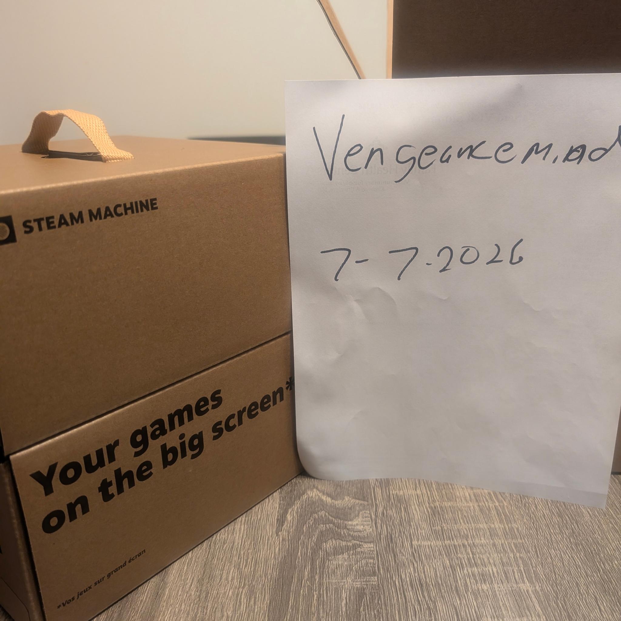 Brand New Valve Steam Machine 512GB - Factory Sealed/ NO CONTROLLER
