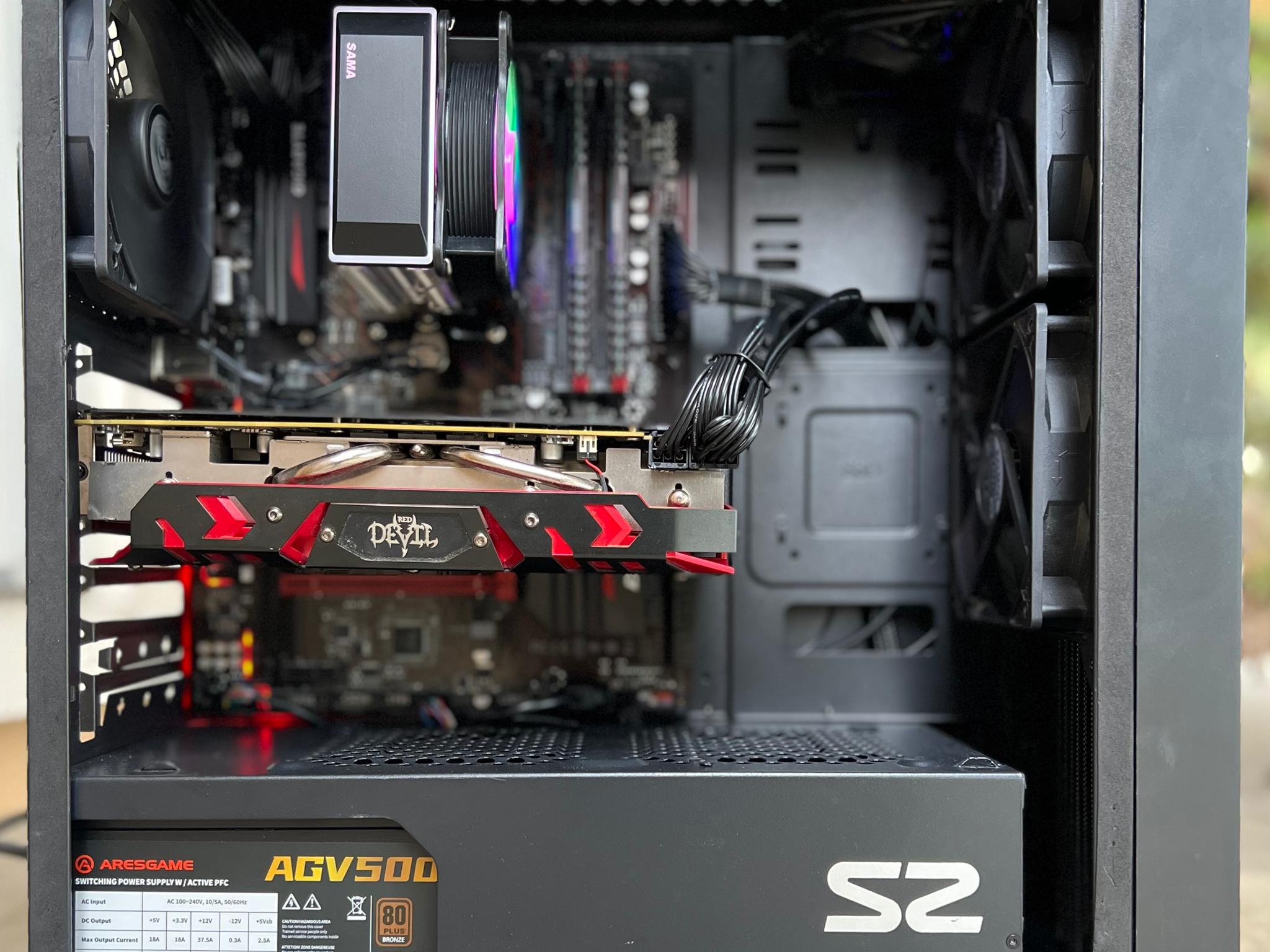 Rx 580 8gb, Ryzen 5 2600, 16gb ram, Gaming pc