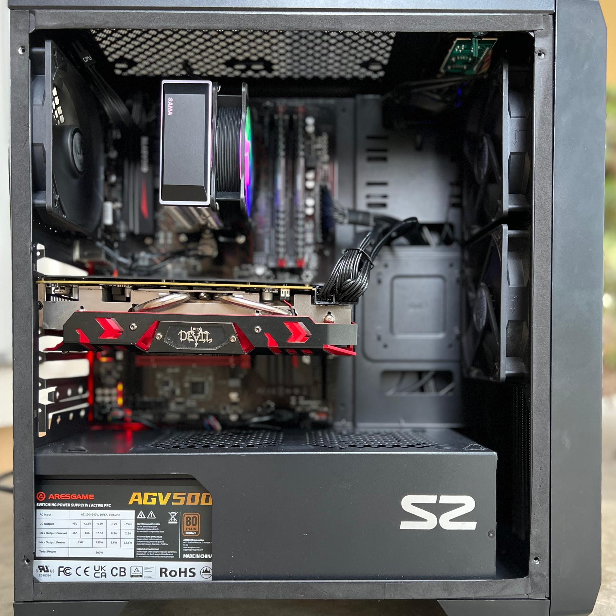 Rx 580 8gb, Ryzen 5 2600, 16gb ram, Gaming pc