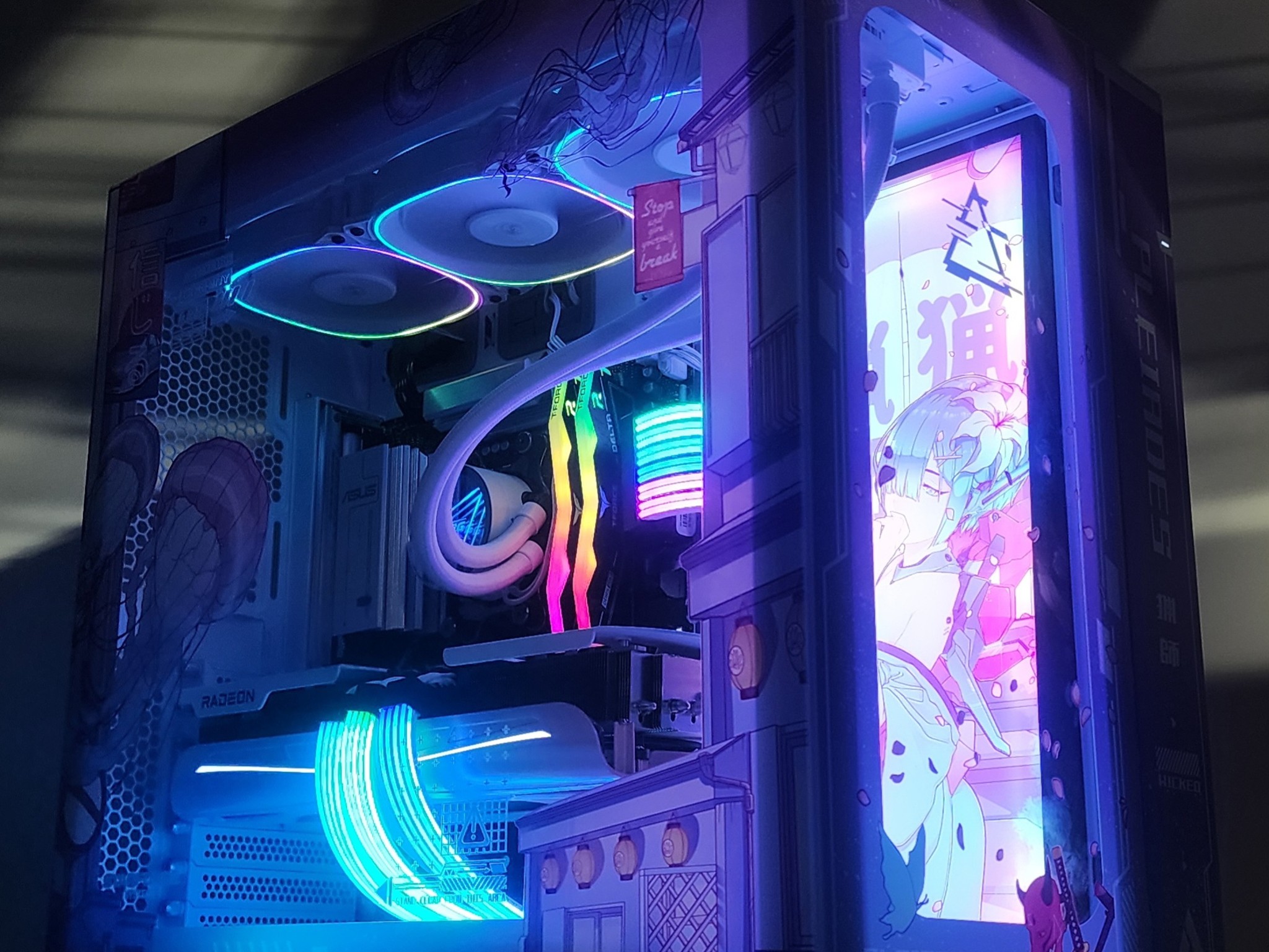 Gaming PC Ryzen 7 7800X3D 32GB RAM 2TB SSD RX 9070 XT 16GB Windows 11 Computer