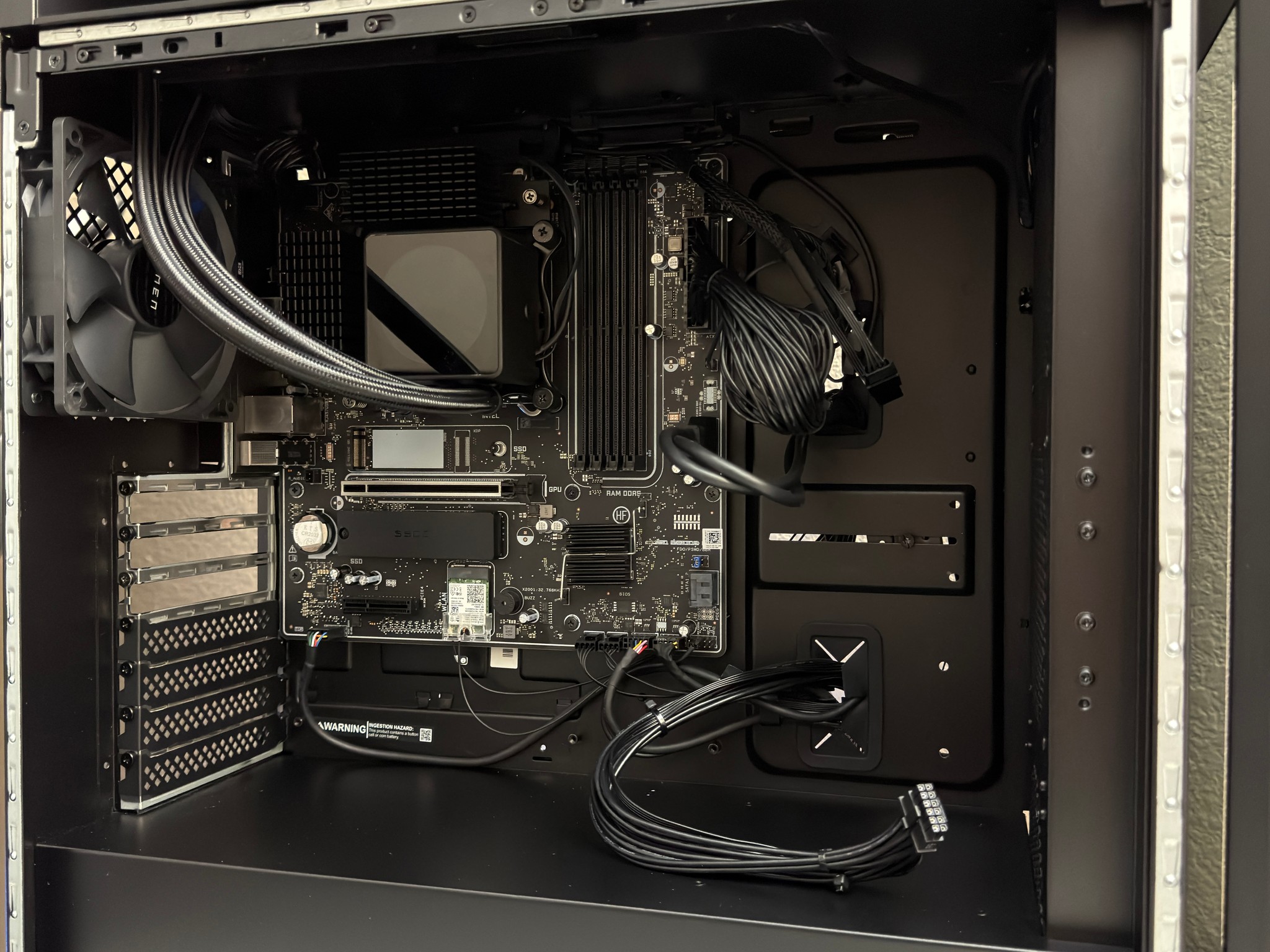 HP OMEN 45L Barebones — Z890/ LGA 1851 Motherboard - 360mm AIO - PSU - Case Fans