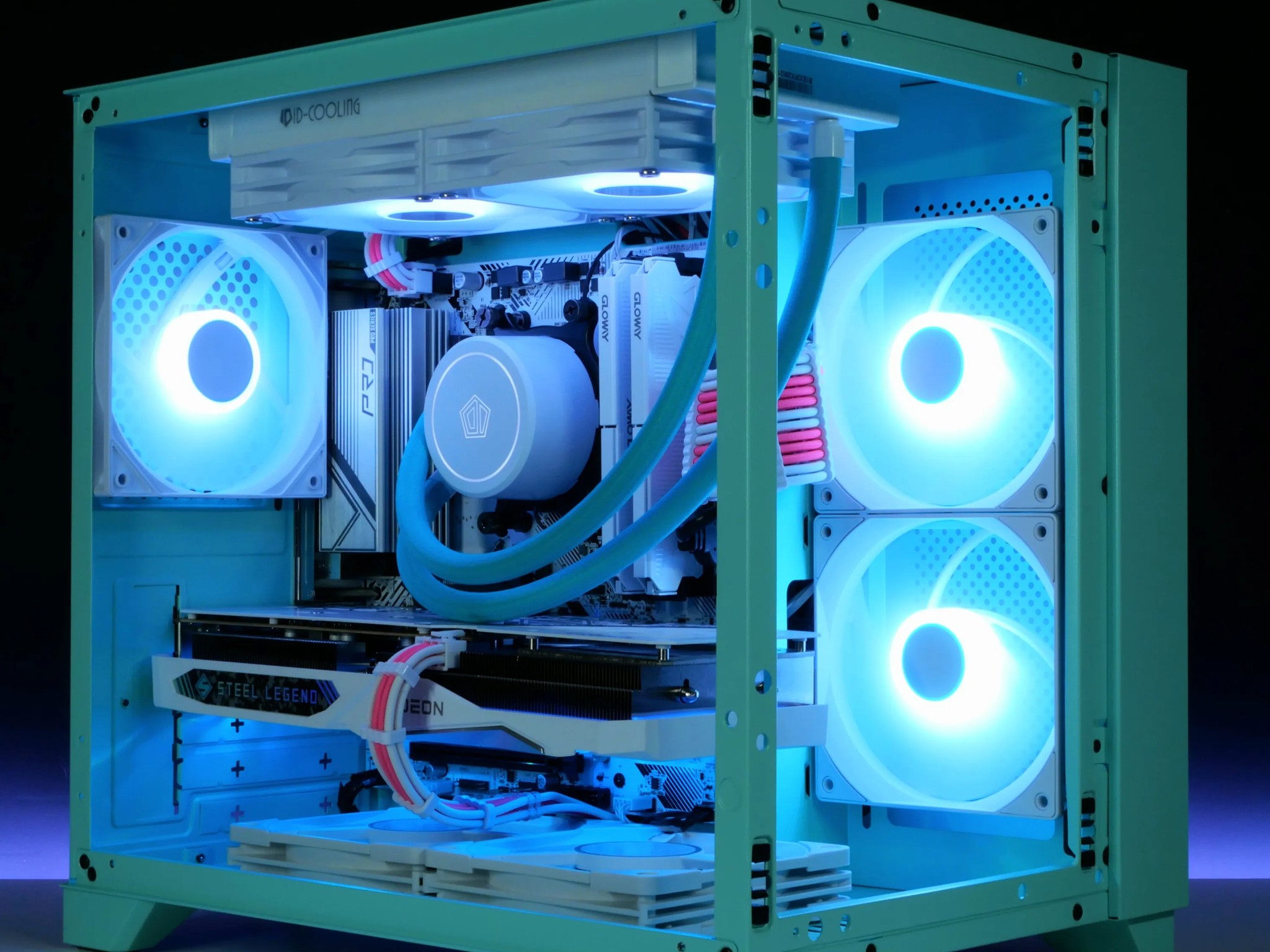 MIKU themed pc build COMMISSION